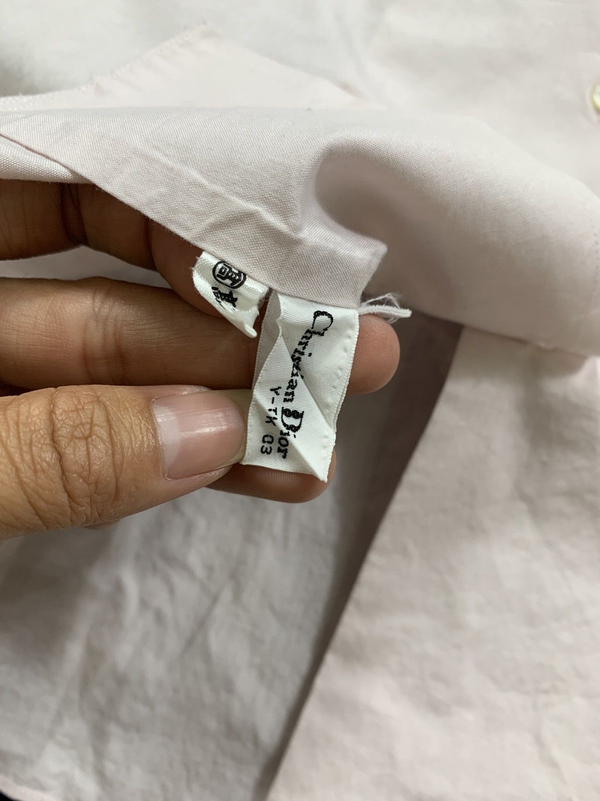 Christian Dior Monsieur Christian Dior White shirts button up Size US M / EU 48-50 / 2 - 4 Thumbnail
