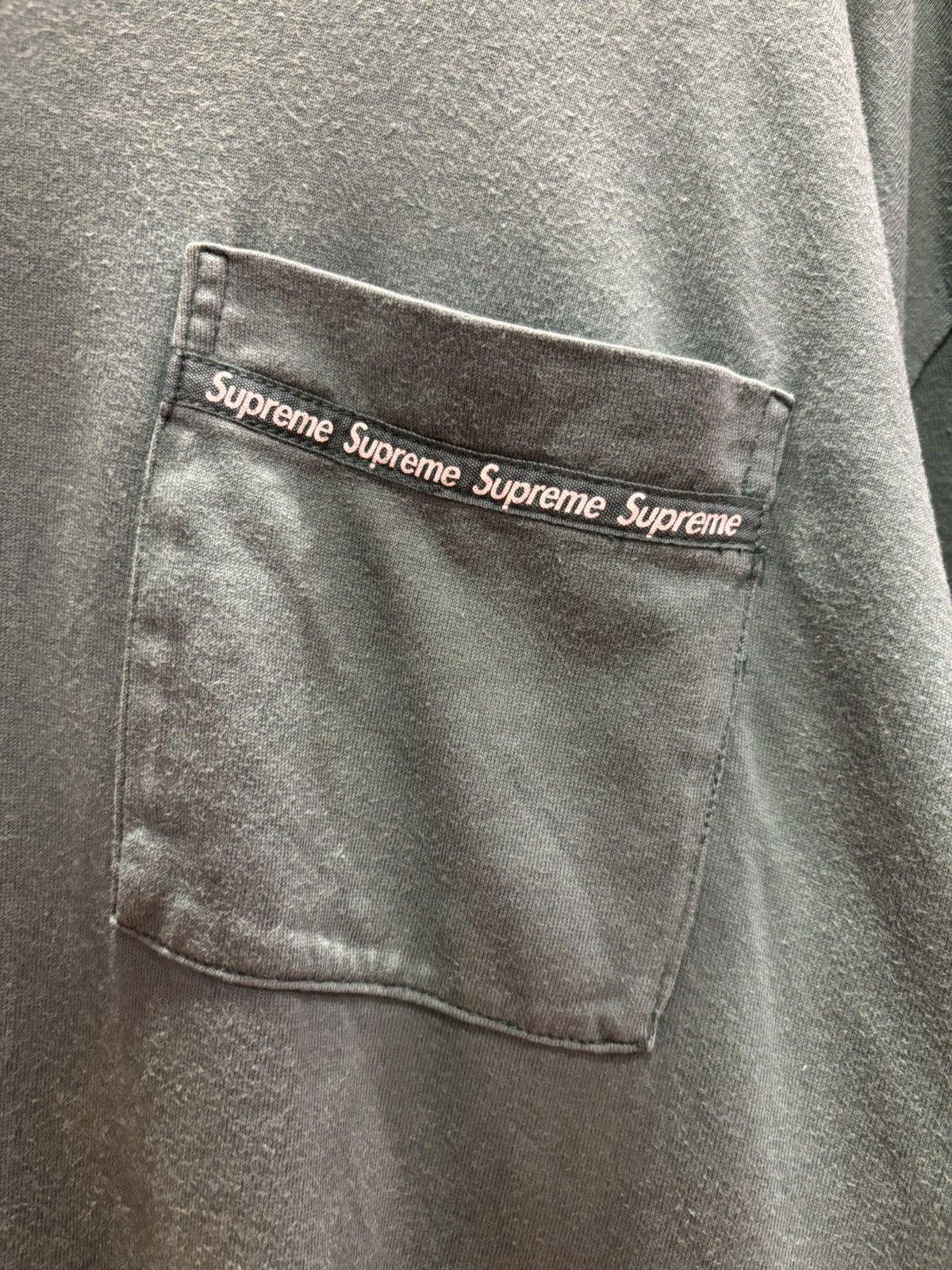Supreme Supreme LS Pocket Shirt Green Size US XL / EU 56 / 4 - 3 Thumbnail