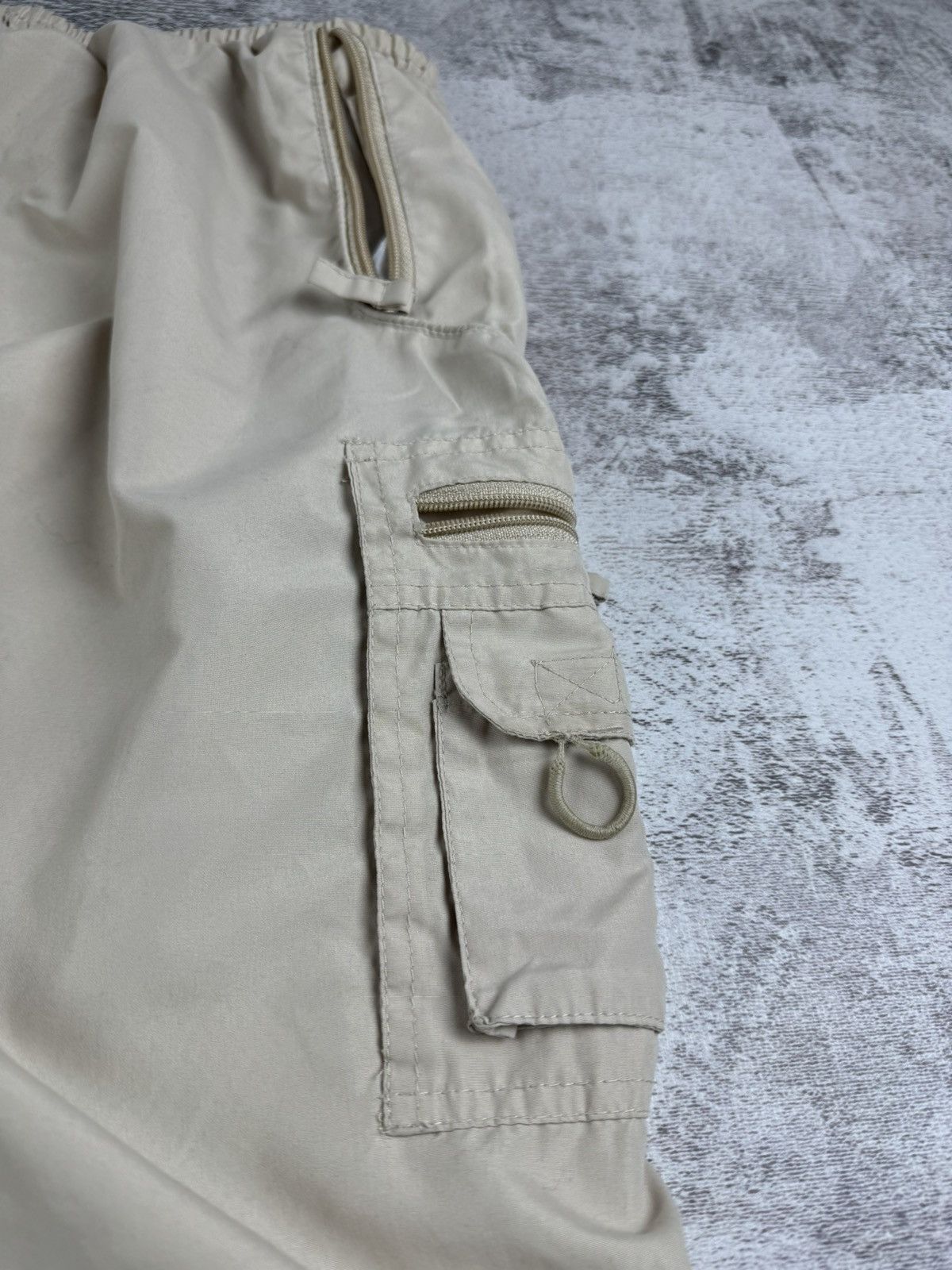 Japanese Brand Baggy Ling Lang 3 in 1 Rap Nylon Sweatpants Track Trousers Size US 34 / EU 50 - 9 Thumbnail