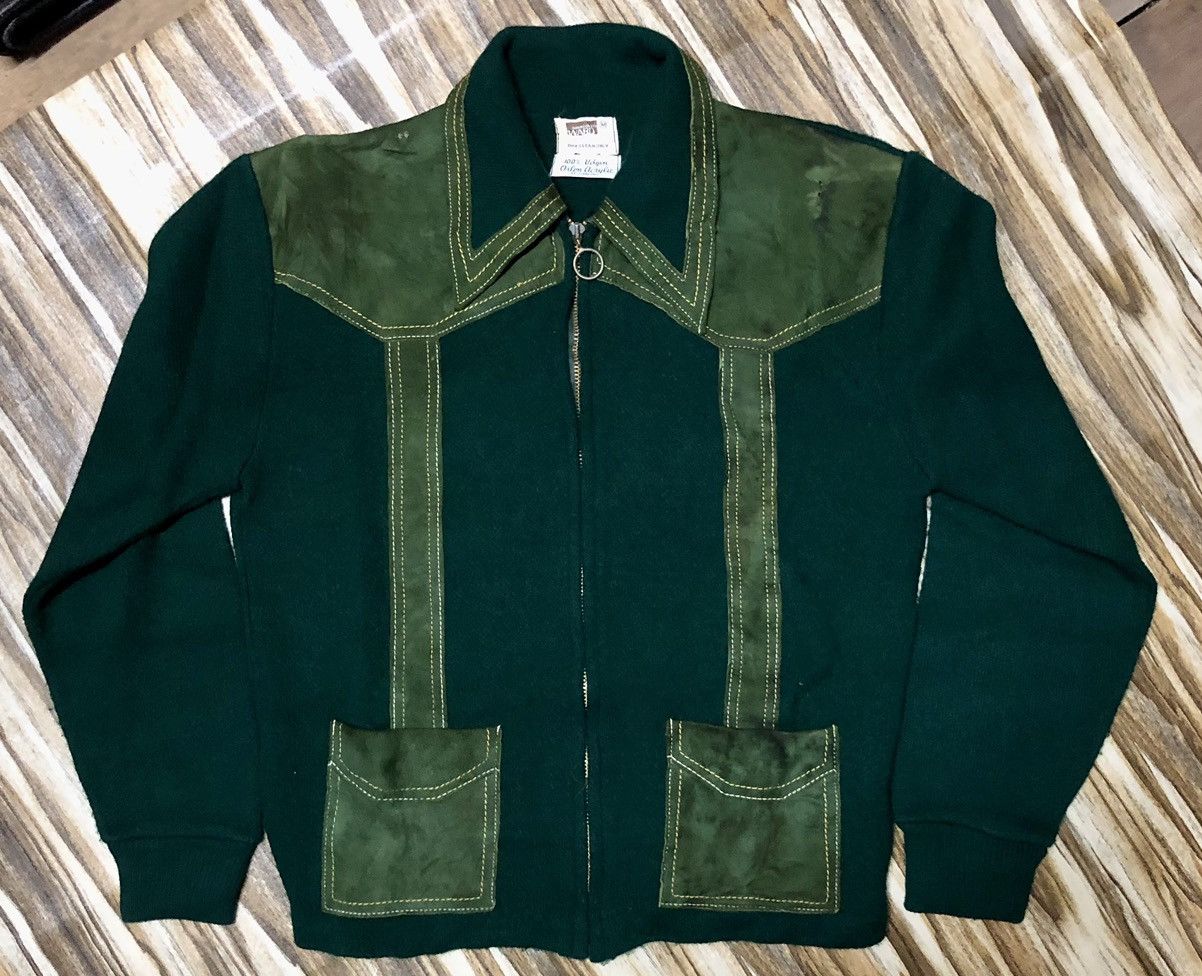 Original Montgomery × Vintage Vintage american 50s/60s Montgomary Ward hybrid light jacket Size US M / EU 48-50 / 2 - 3 Thumbnail