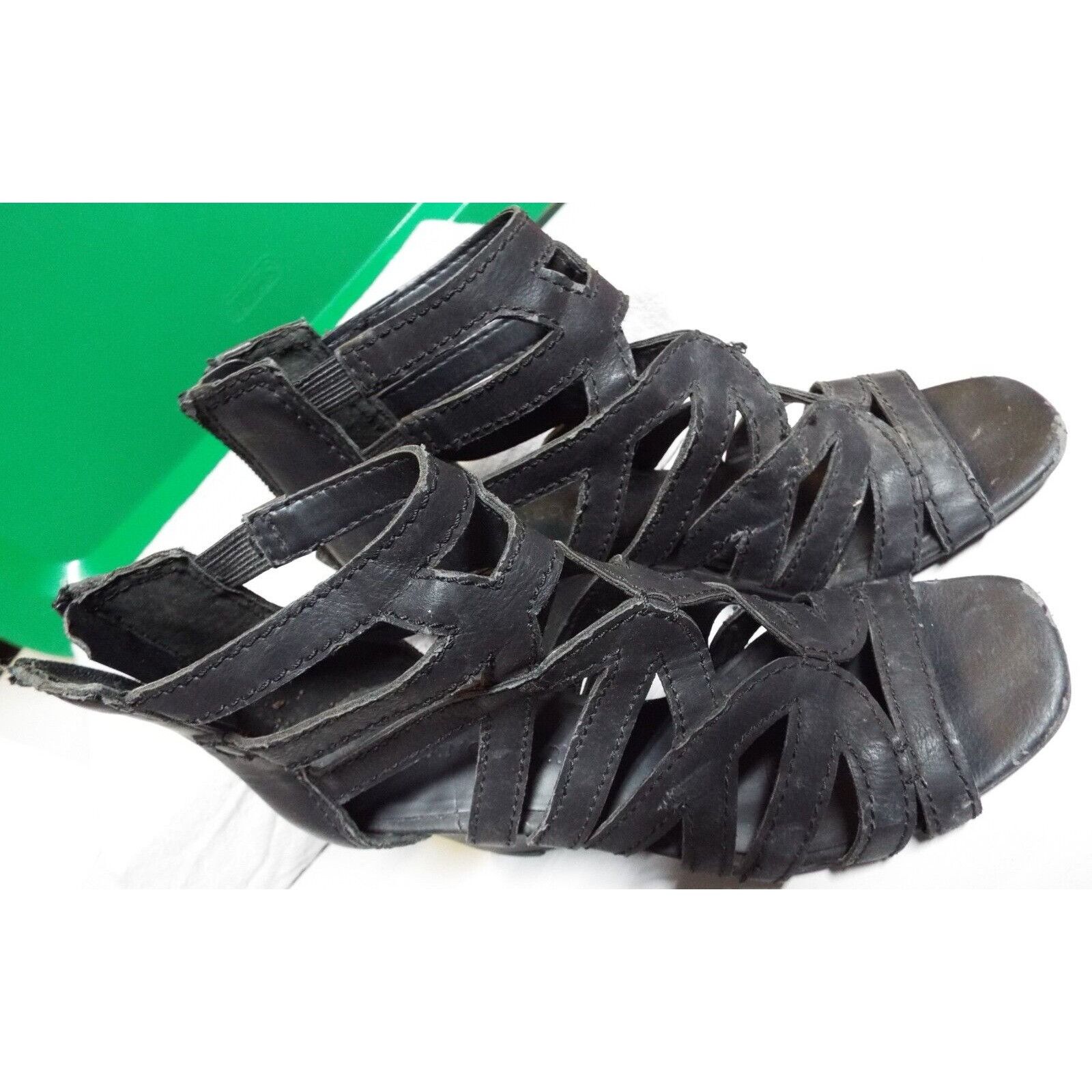 Franco Sarto Franco Sarto Sandal Wedge Heels, Size 5.5 - Toe is worn & te Size US 5.5 / IT 35.5 - 6 Thumbnail