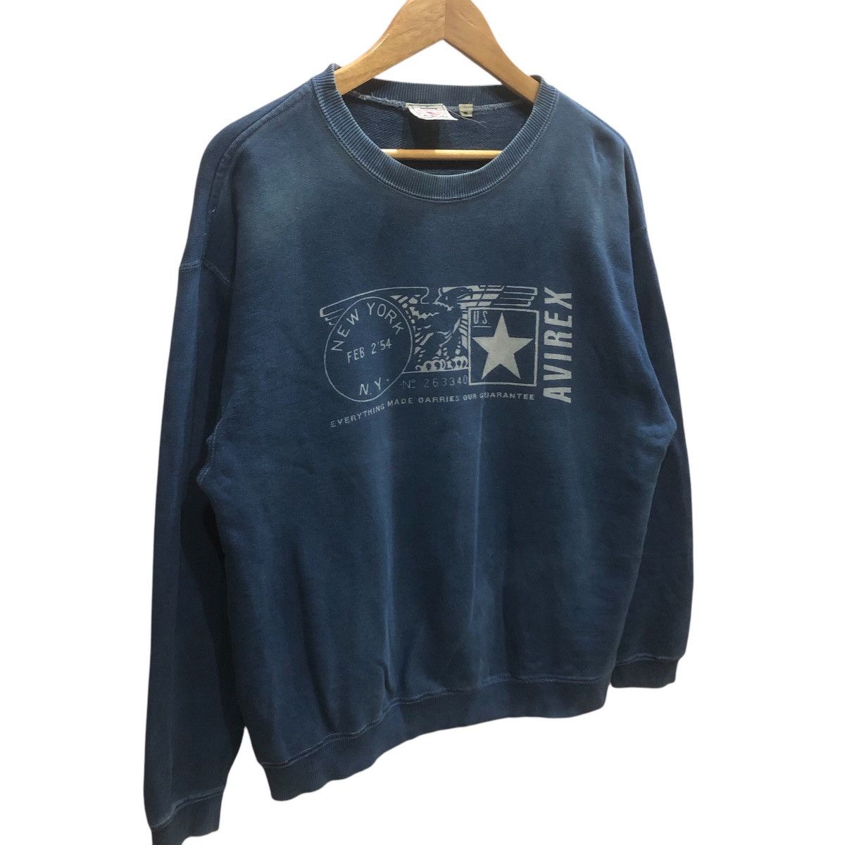 Avirex × Vintage Vintage New York Avirex Crewneck Sweatshirt Size US M / EU 48-50 / 2 - 2 Thumbnail