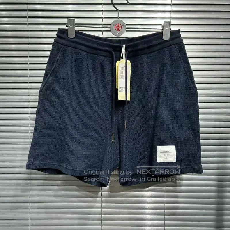 Thom Browne Thom Browne Men's Navy Cotton Casual Shorts . Size US 29 - 1 Thumbnail