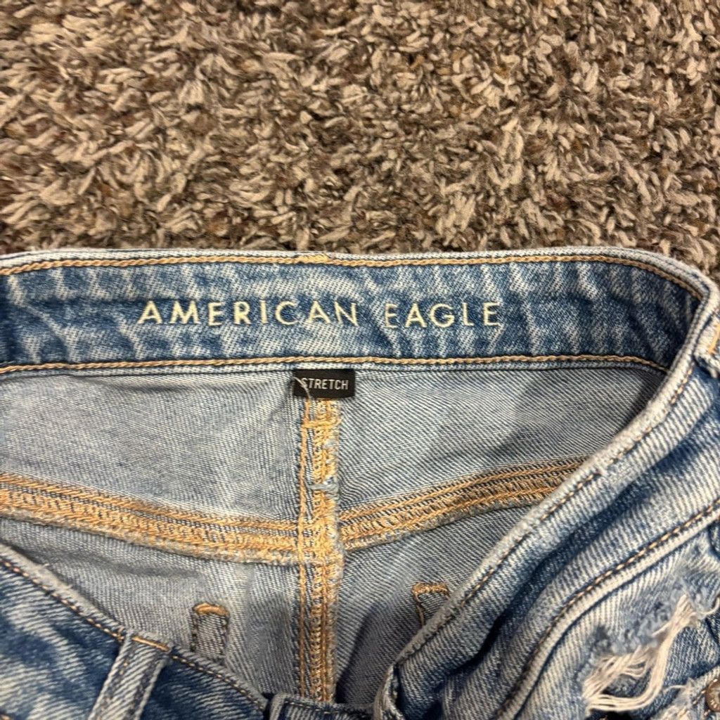 American Eagle Outfitters Women's American Eagle Mom Straight Jeans Size 25" / US 0 / IT 36 - 6 Thumbnail
