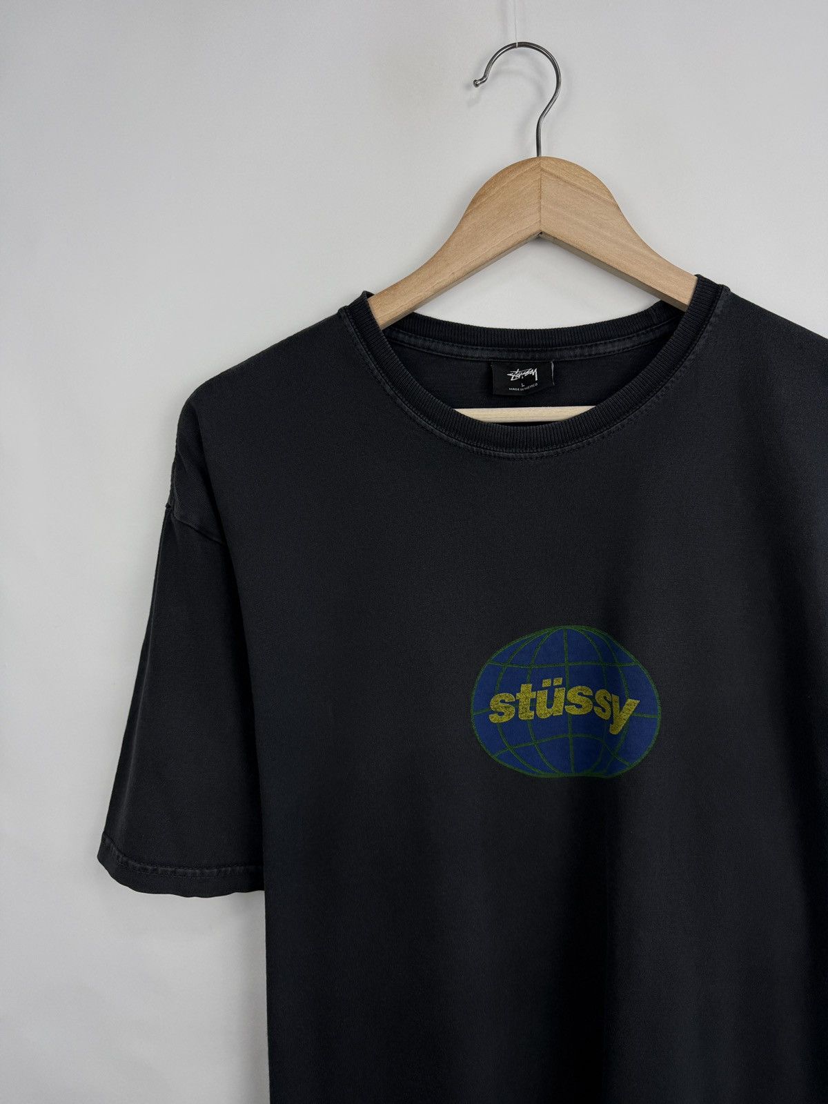 Stussy 🇺🇸 Vintage Y2K Stussy Global Pigment T-Shirt Rare Retro Hype Size US L / EU 52-54 / 3 - 3 Thumbnail
