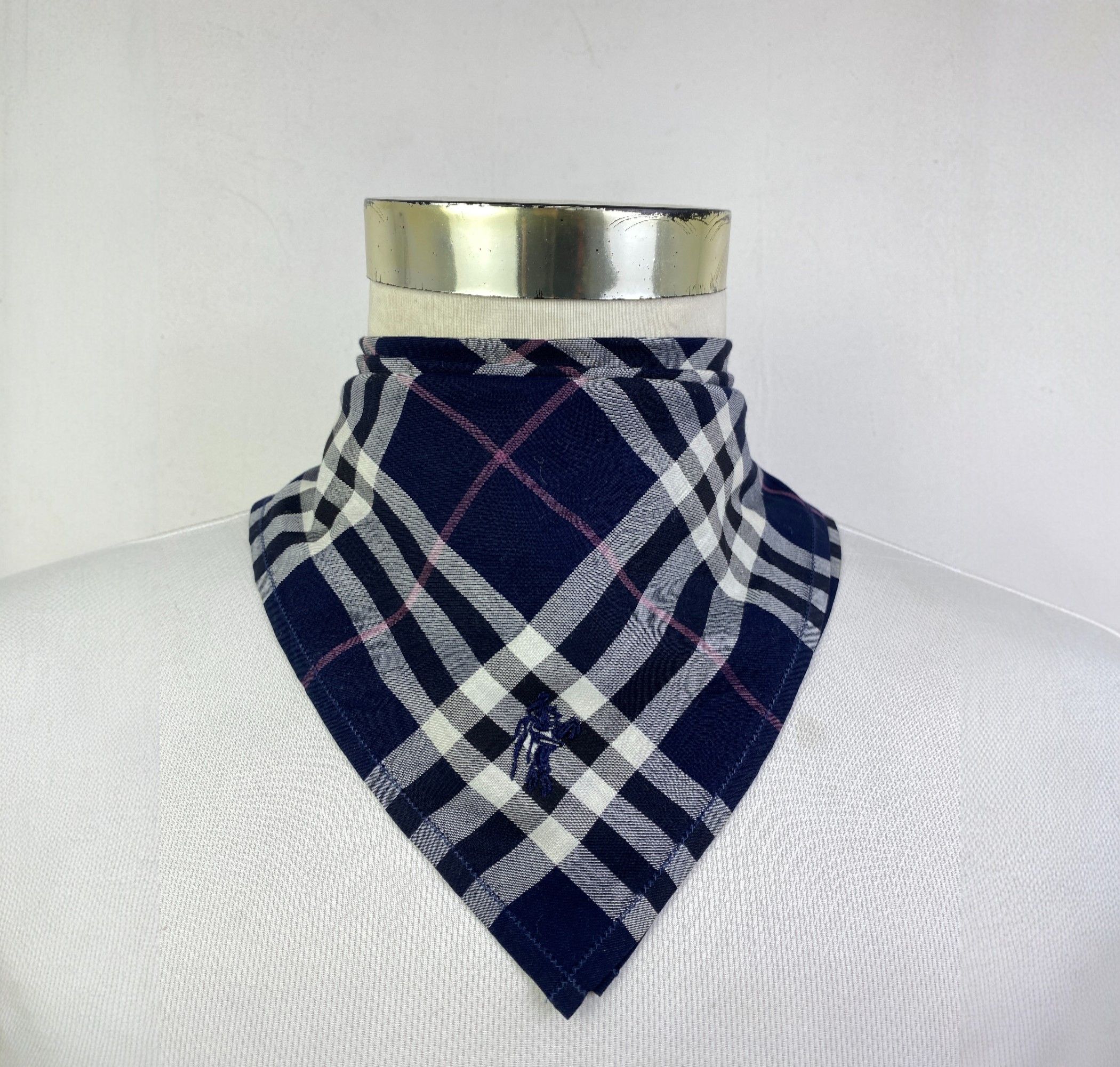 Burberry Vintage Burberry Handkerchief / Neckerchief HKC1005 Size ONE SIZE - 1 Thumbnail