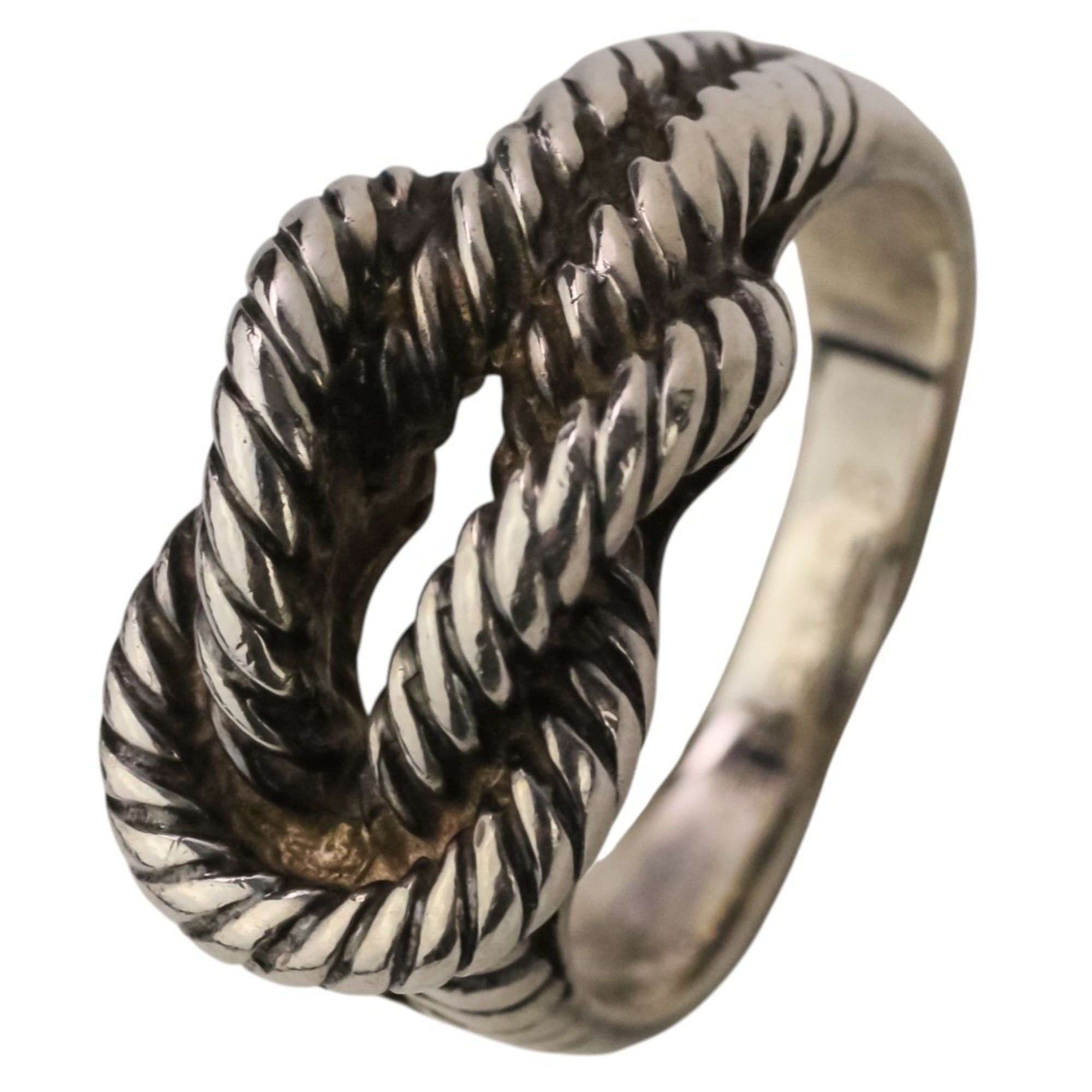 Hermes HERMES Audienne SV925 Ring, Size 52 (1), Silver, Men's/Women's Size ONE SIZE - 1 Thumbnail