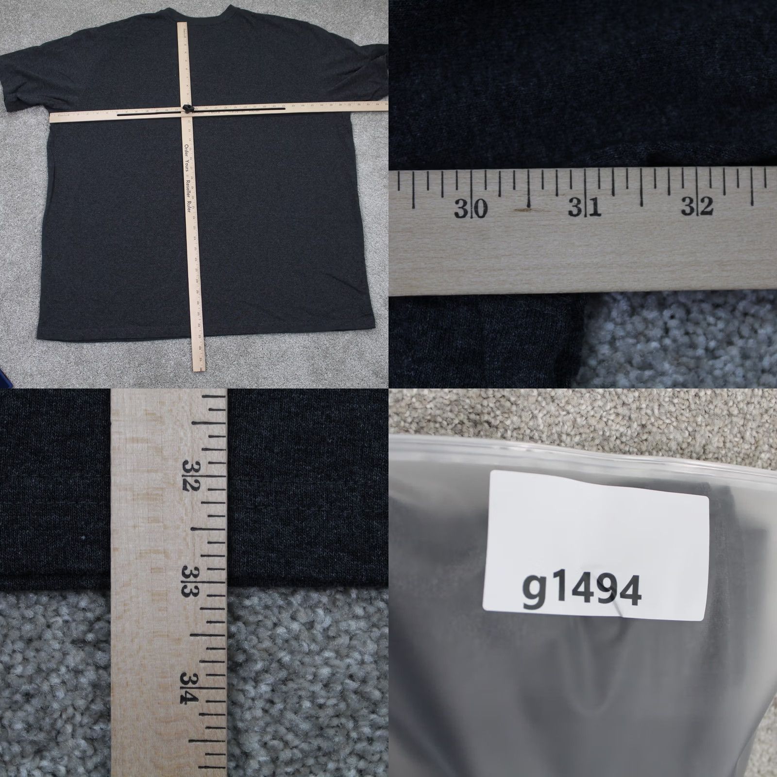Carhartt Carhartt Shirt Adult 4XL Gray Regular T-Shirt Long Sleeve Cl th Pullover USA Logo Size US XXL / EU 58 / 5 - 8 Thumbnail