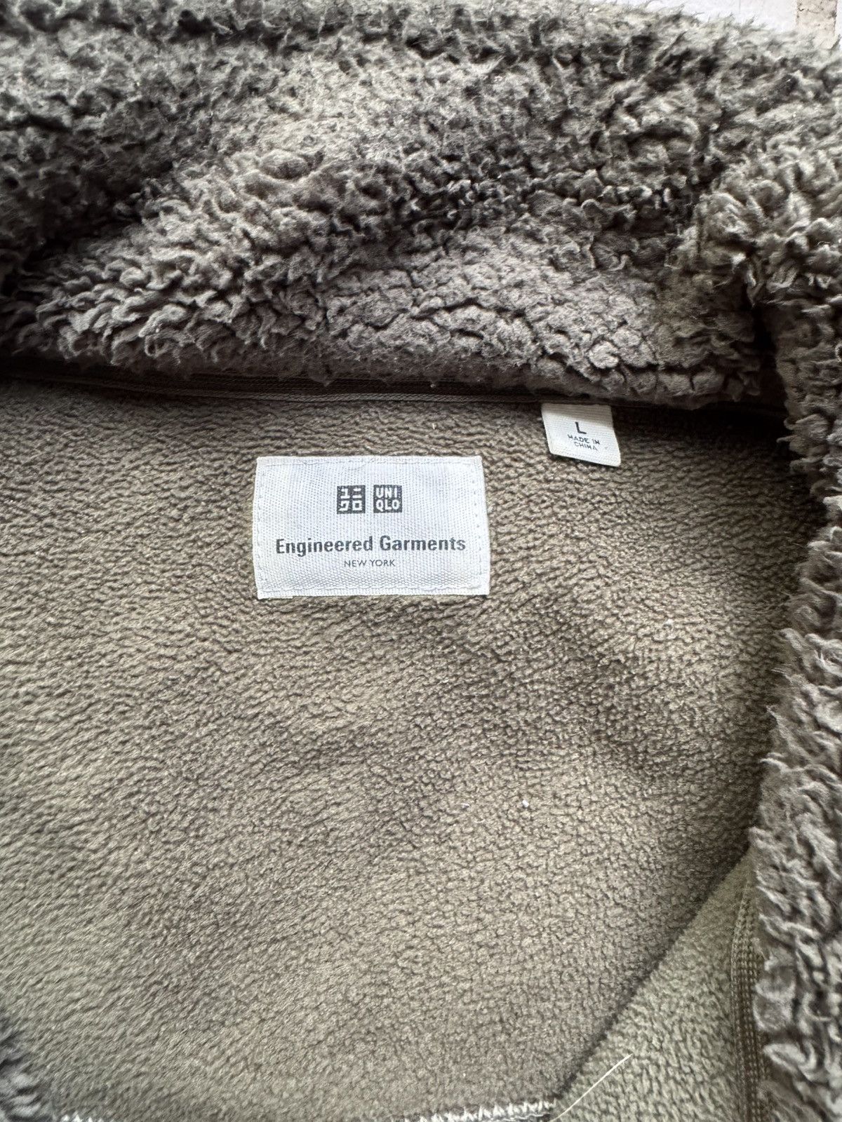 Engineered Garments × Uniqlo Engineered Garments x Uniqlo Green Zip Up Fleece Size US L / EU 52-54 / 3 - 2 Thumbnail