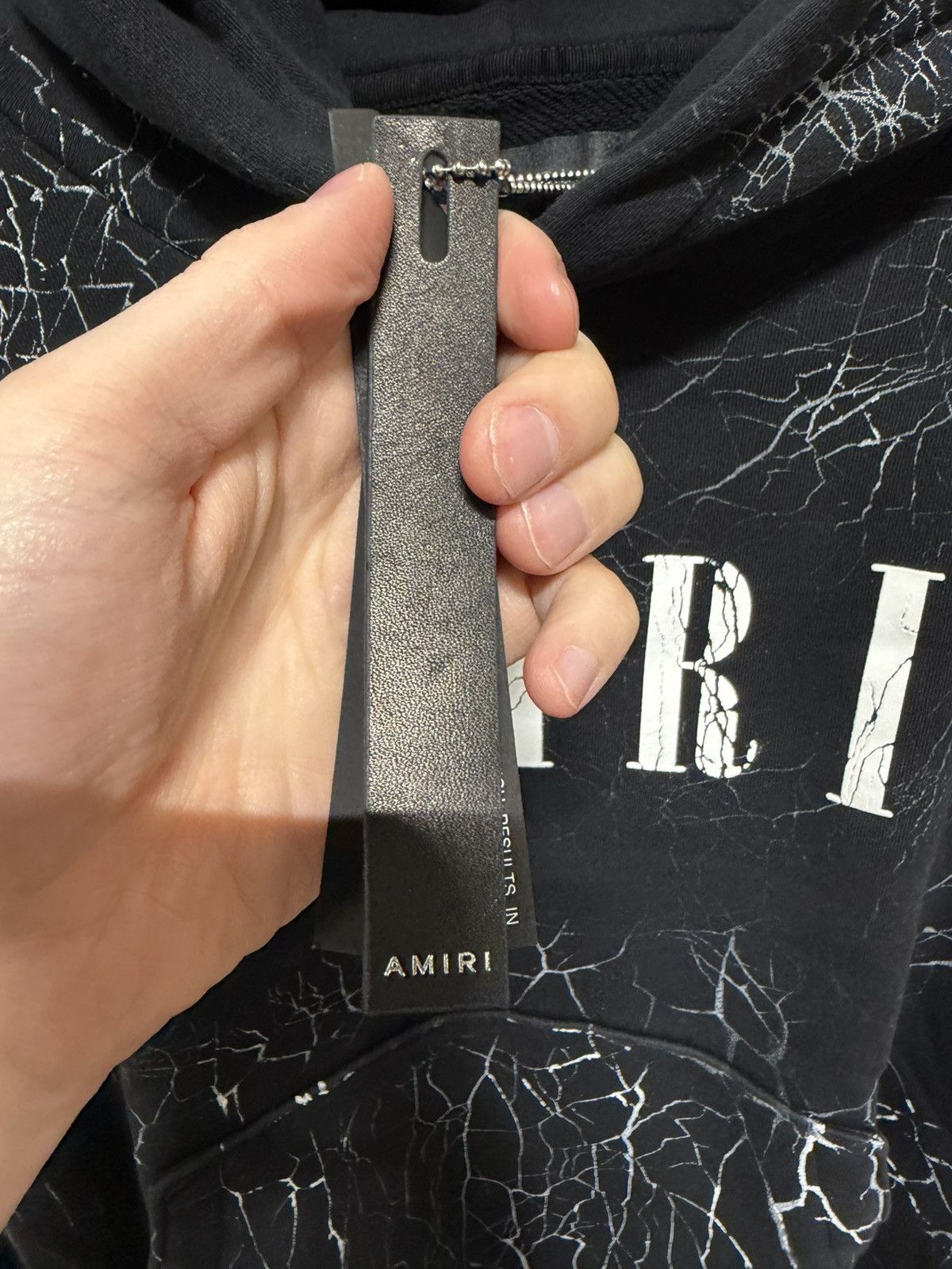 Amiri Amiri Cracked Core Logo Hoodie NEW 1150$ Size US L / EU 52-54 / 3 - 3 Thumbnail