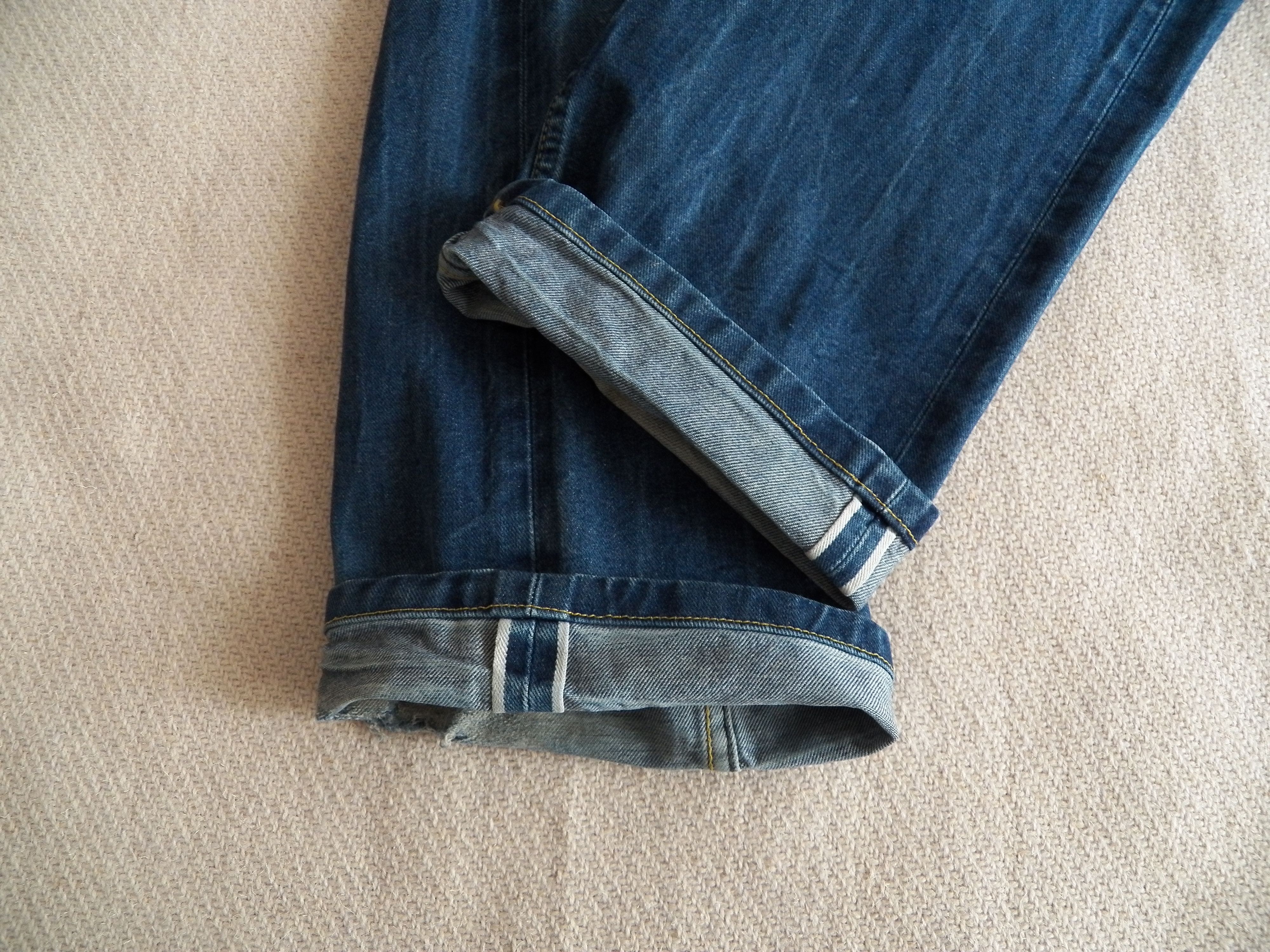 Lee Vintage Lee 101Z Jeans Mens W36 L34 Selvedge Denim Malta Size US 36 / EU 52 - 2 Thumbnail