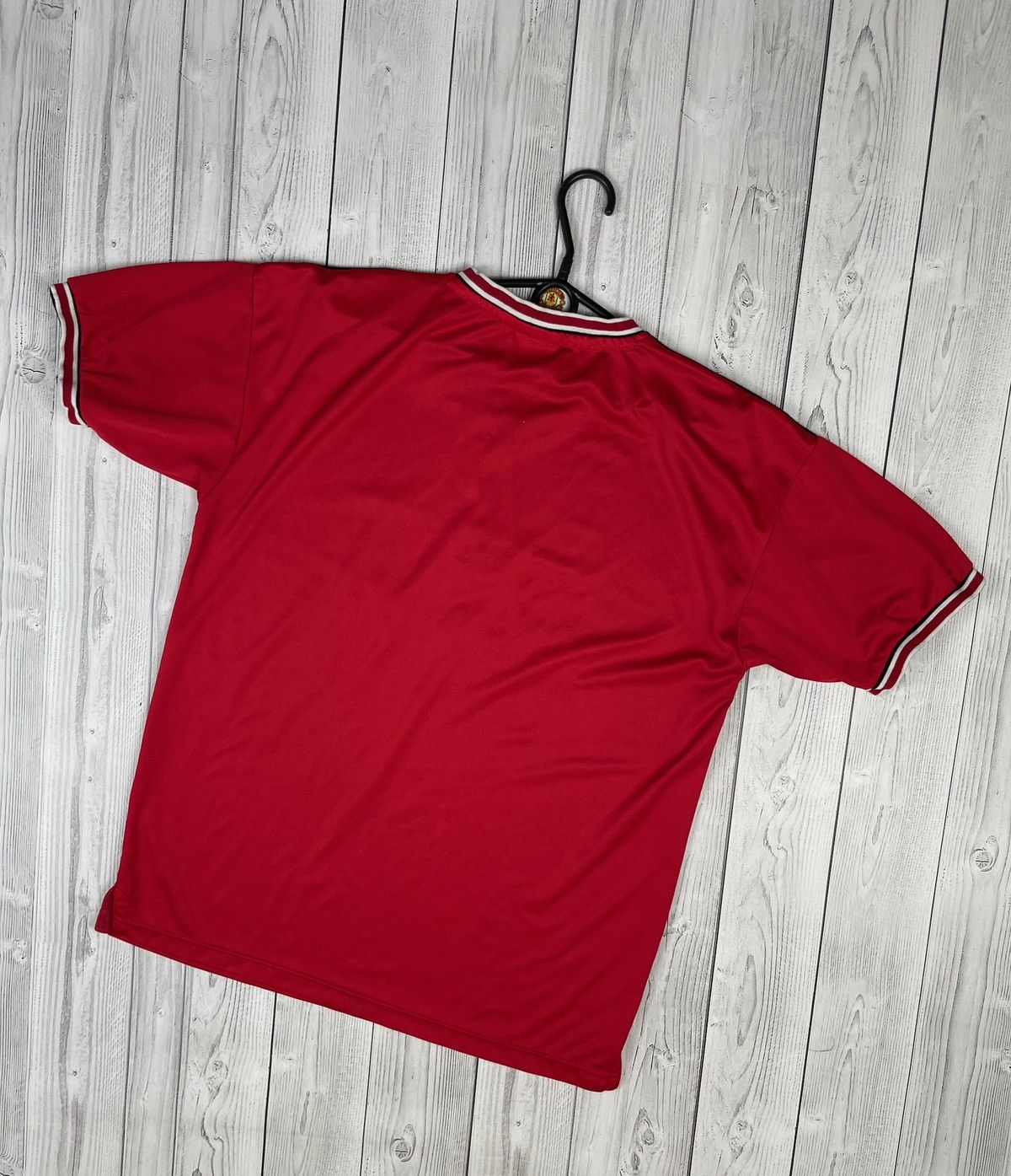 Vintage Vintage retro jersey Manchester United rare logo size L Size US L / EU 52-54 / 3 - 3 Thumbnail
