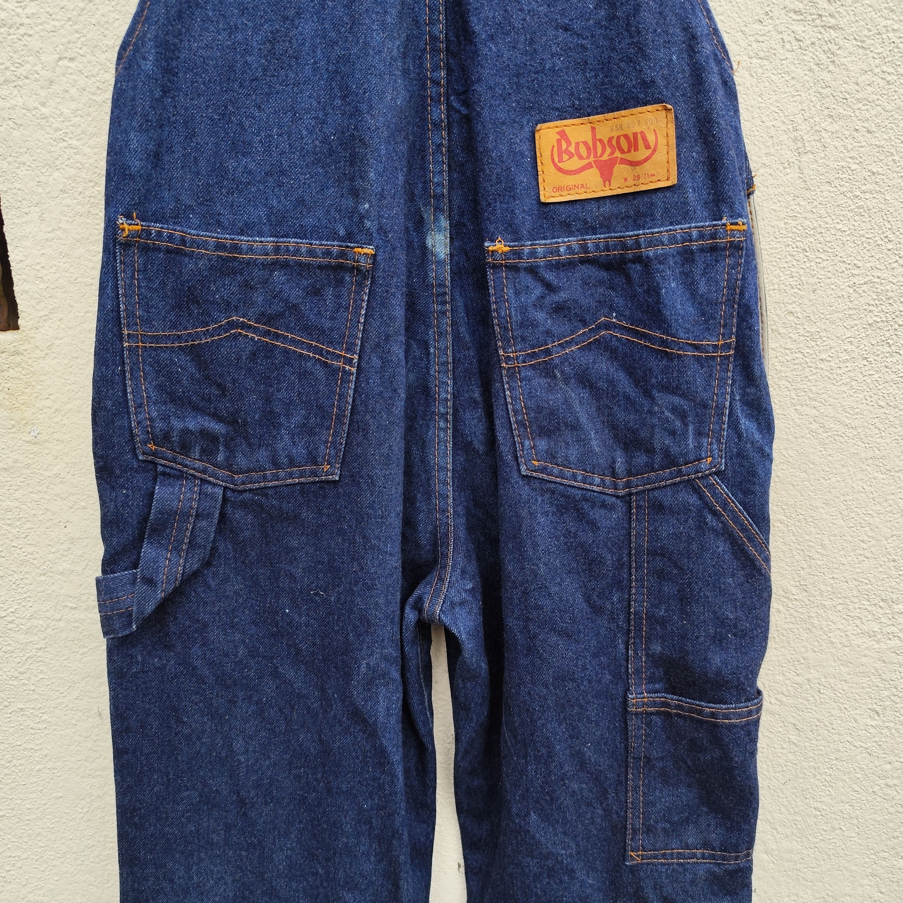 Japanese Brand × Vintage VINTAGE BOBSON OVERALLS AUTHENTIC WESTERN JEANS OVERALLS Size US 28 / EU 44 - 17 Thumbnail