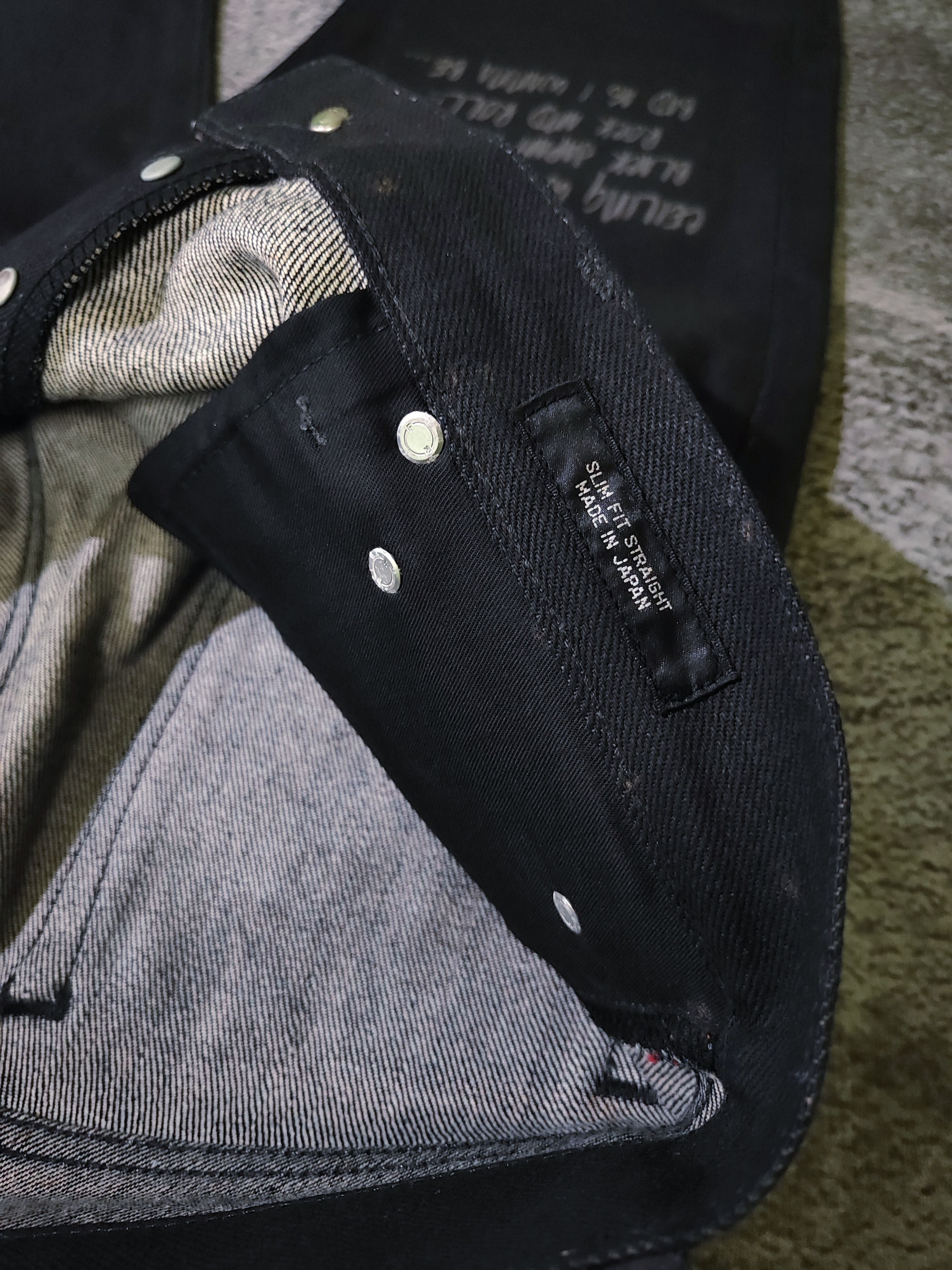 Japanese Brand 🔥RARE🔥 Kireek Black Label Tokyo Japan Selvedge Jeans Size US 31 - 6 Thumbnail