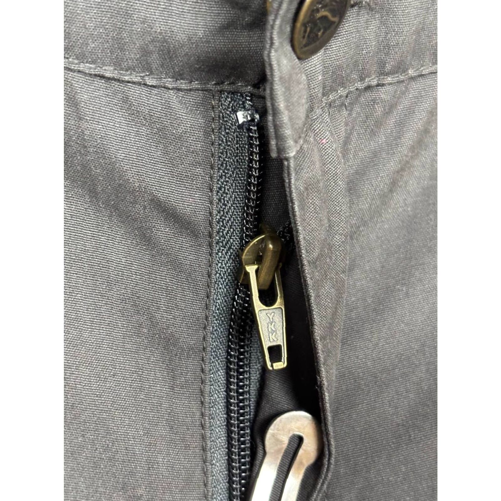 Vintage Fjallraven Womens Cargo Pants Size 38 Gray Polyester Straight Leg Belt Loop Size 26" / US 2 / IT 38 - 6 Thumbnail
