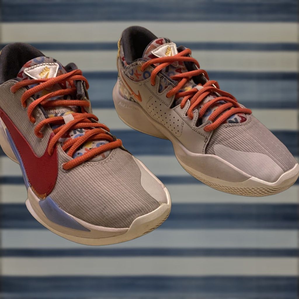 Nike Zoom Freak Basketball Sneakers Men Sz Multicolor 2021