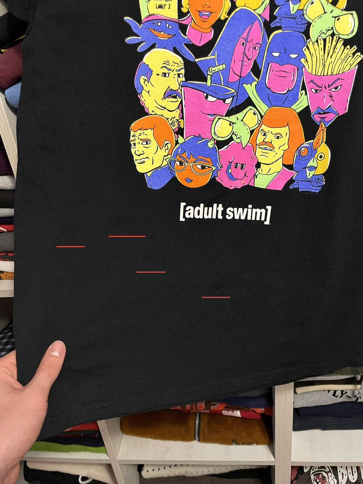 Cartoon Network Vintage Y2K Adult Swim Cartoon Network TV Show Promo T-Shirt Size US L / EU 52-54 / 3 - 6 Thumbnail