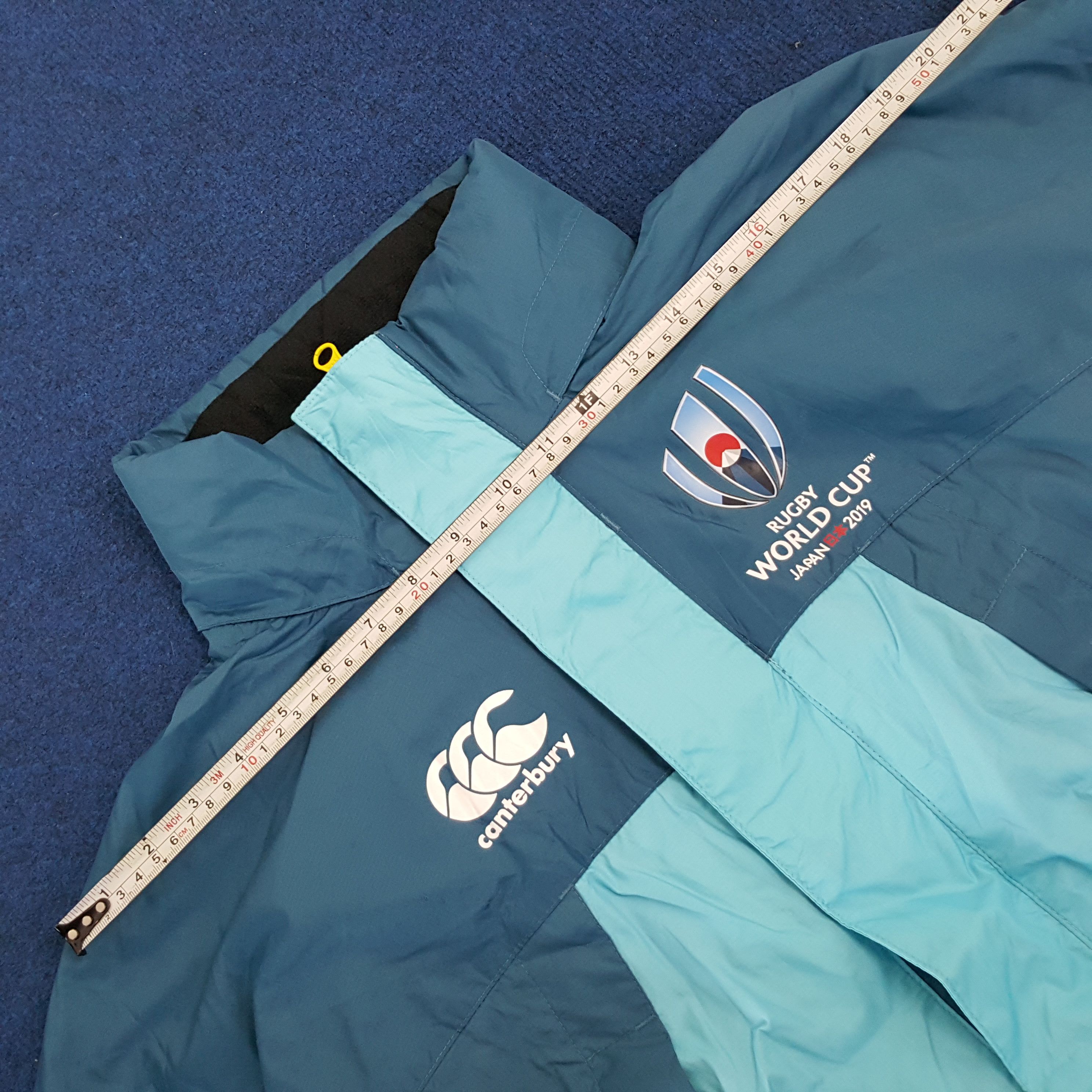 Canterbury of New Zealand Vintage Canterbury Rugby World Cup Windbreaker Jacket Size US M / EU 48-50 / 2 - 12 Thumbnail