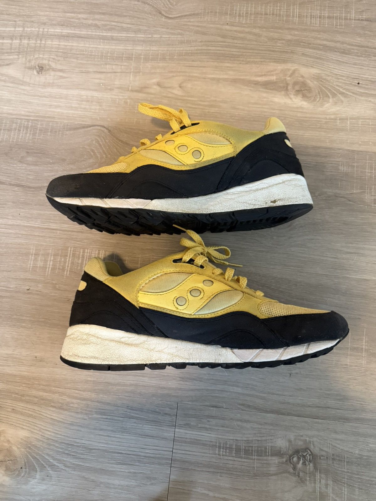 Saucony Saucony Shadow 6000 Beta Pack Yellow Size 11.5 Used Size US 11.5 / EU 44-45 - 5 Thumbnail