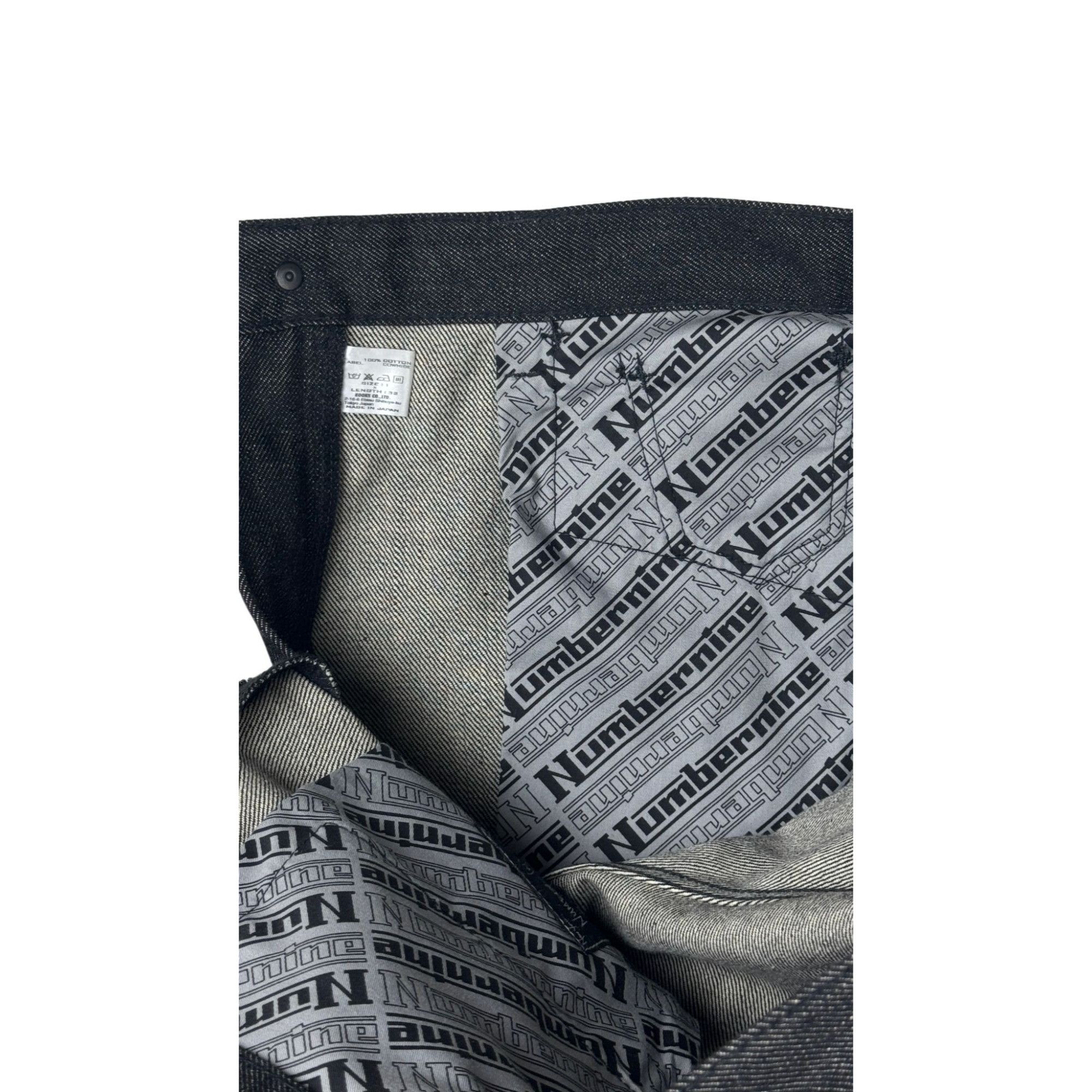 Number (N)ine ♚ Number (N)ine Crying Heart Pain Denim ♚ Size US 28 / EU 44 - 7 Thumbnail