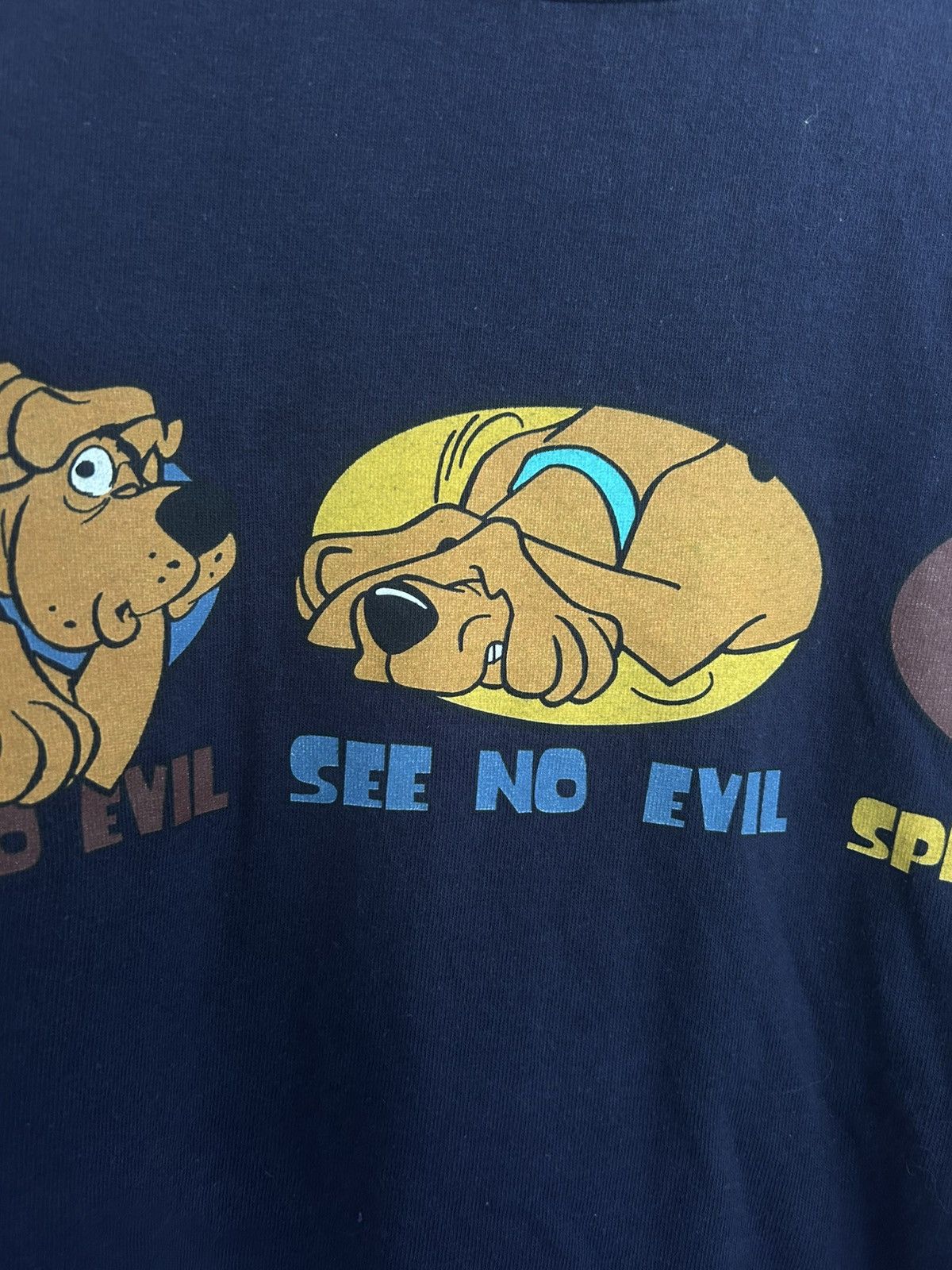 Vintage ‘97 Scooby Doo Hear See Speak No Evil Graphic Longsleeve Size US L / EU 52-54 / 3 - 4 Thumbnail