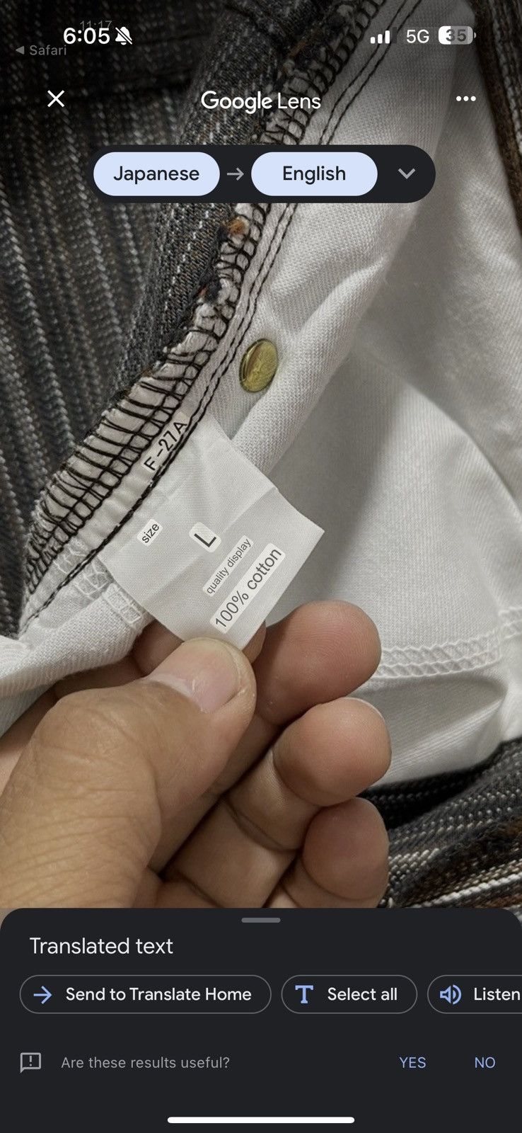 Japanese Brand JAPANESE BIG SMITH VERTICAL STRIPED PANTS MADE IN JAPAN Size US 32 / EU 48 - 15 Thumbnail