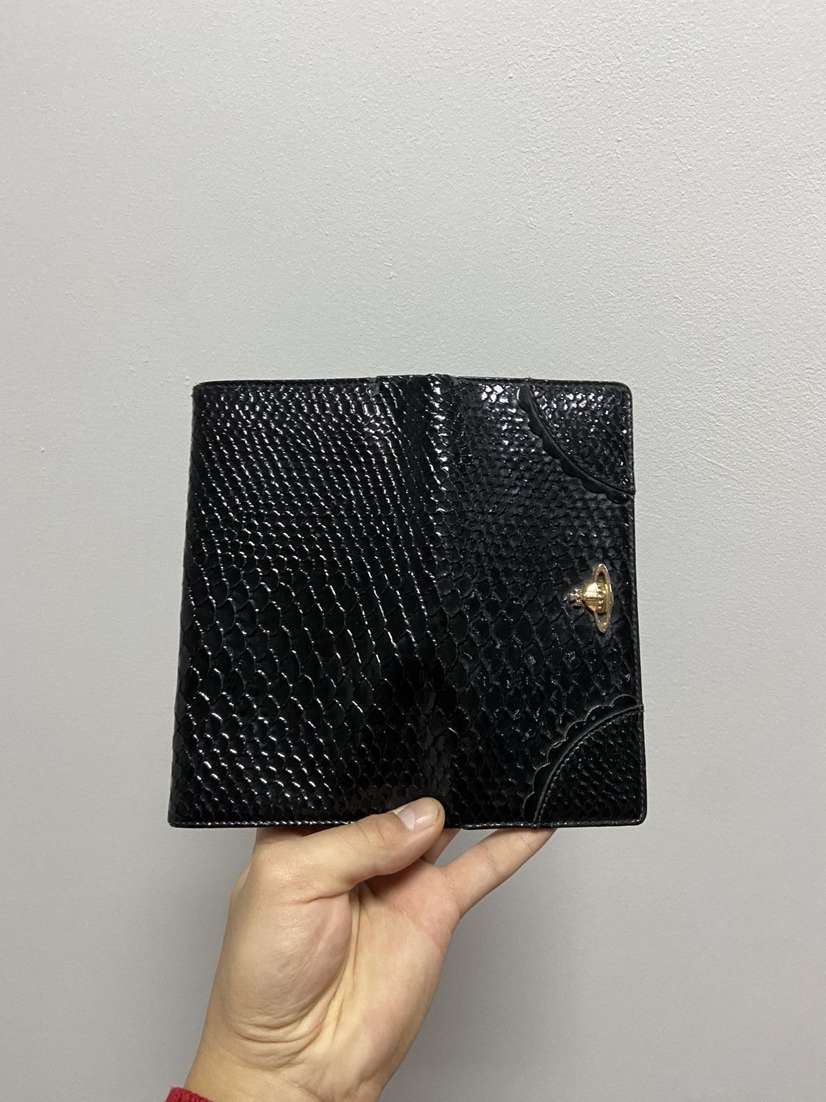 Vintage × Vivienne Westwood Vivienne Westwood crocodile Vintage Wallet luxury clutch Size ONE SIZE - 4 Thumbnail