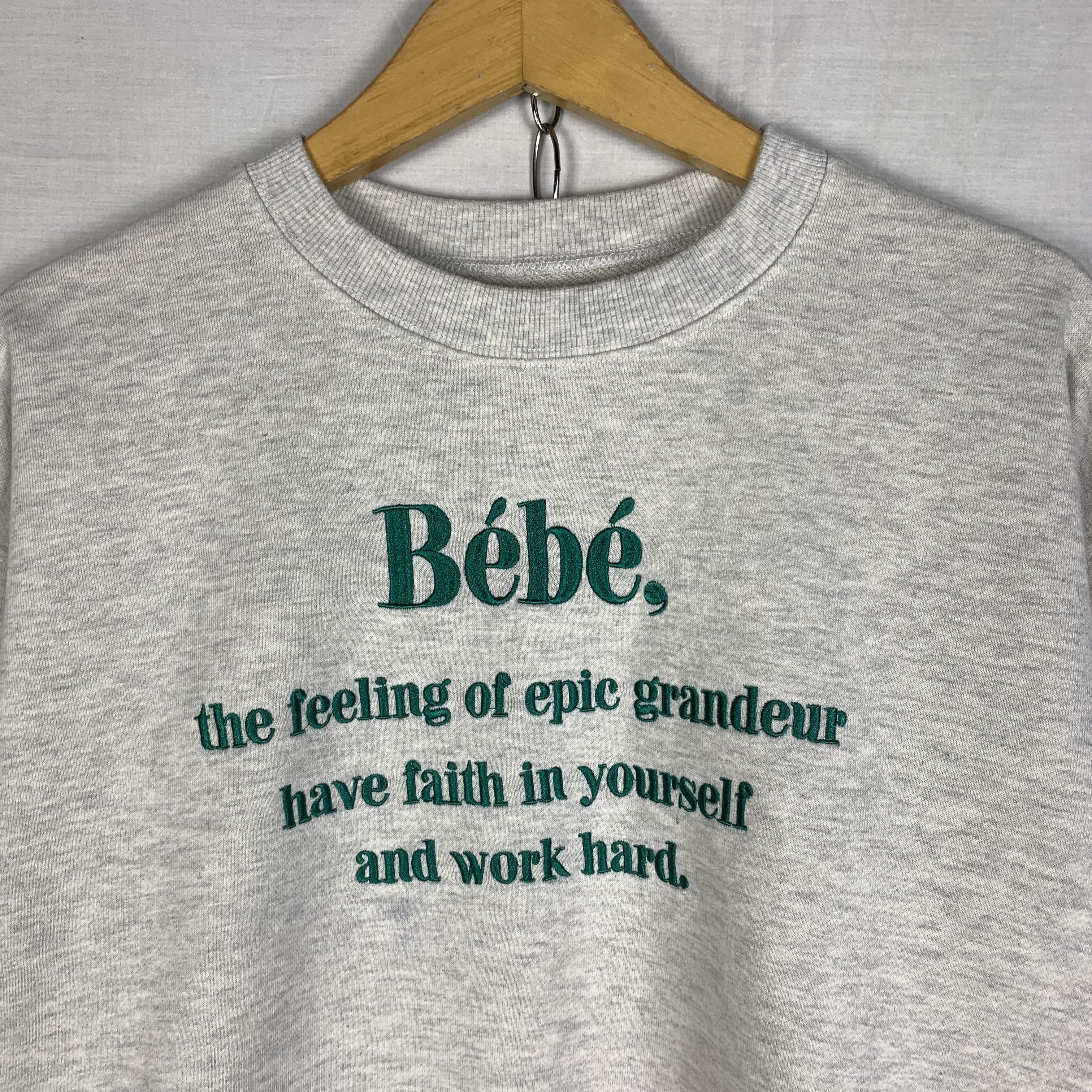 Japanese Brand GRL Japanese Brand BEBE Sweatshirt Crewneck Size US S / EU 44-46 / 1 - 2 Thumbnail