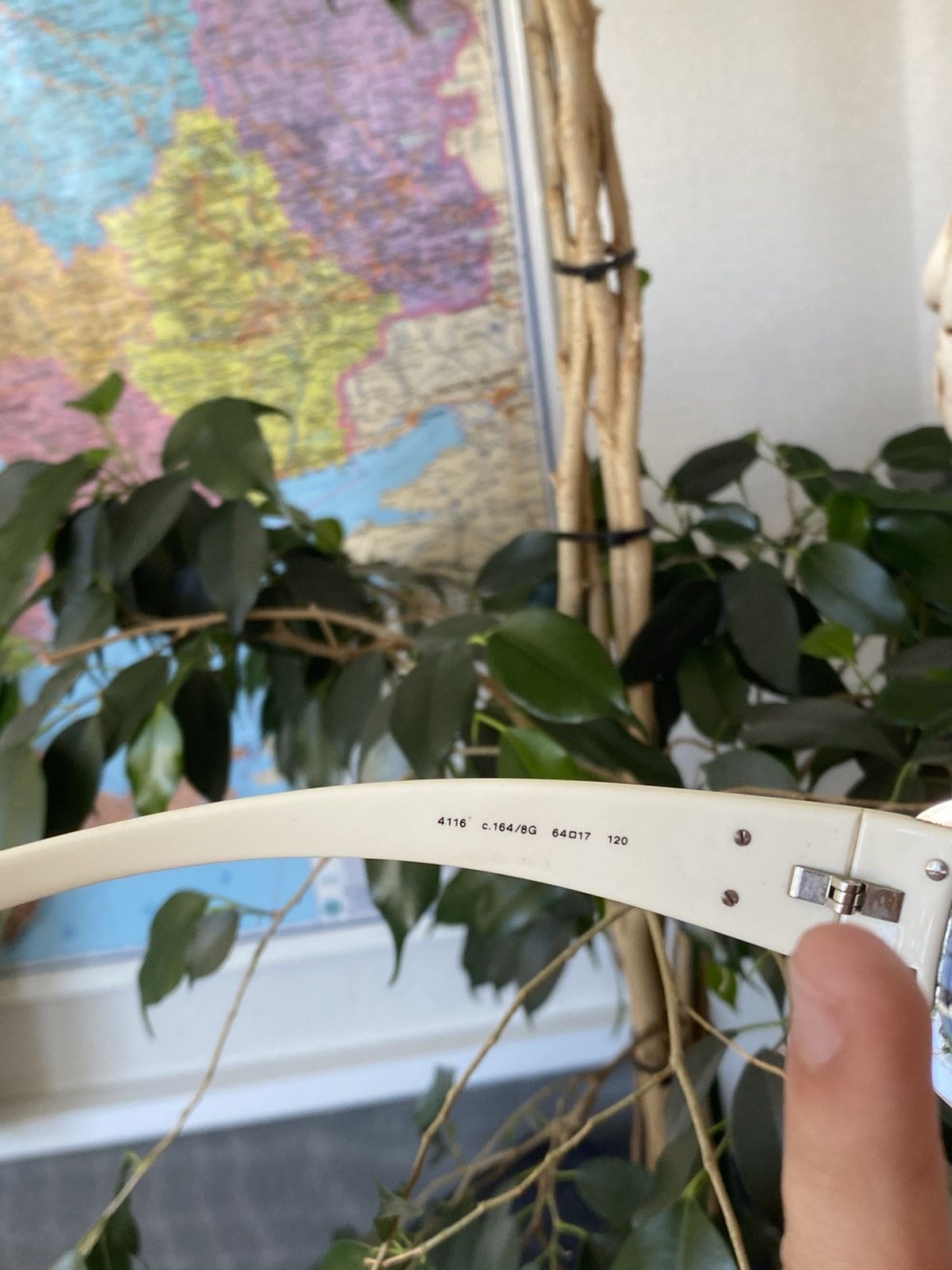 Chanel Chanel sunglasses white/grey authentic Size ONE SIZE - 7 Thumbnail