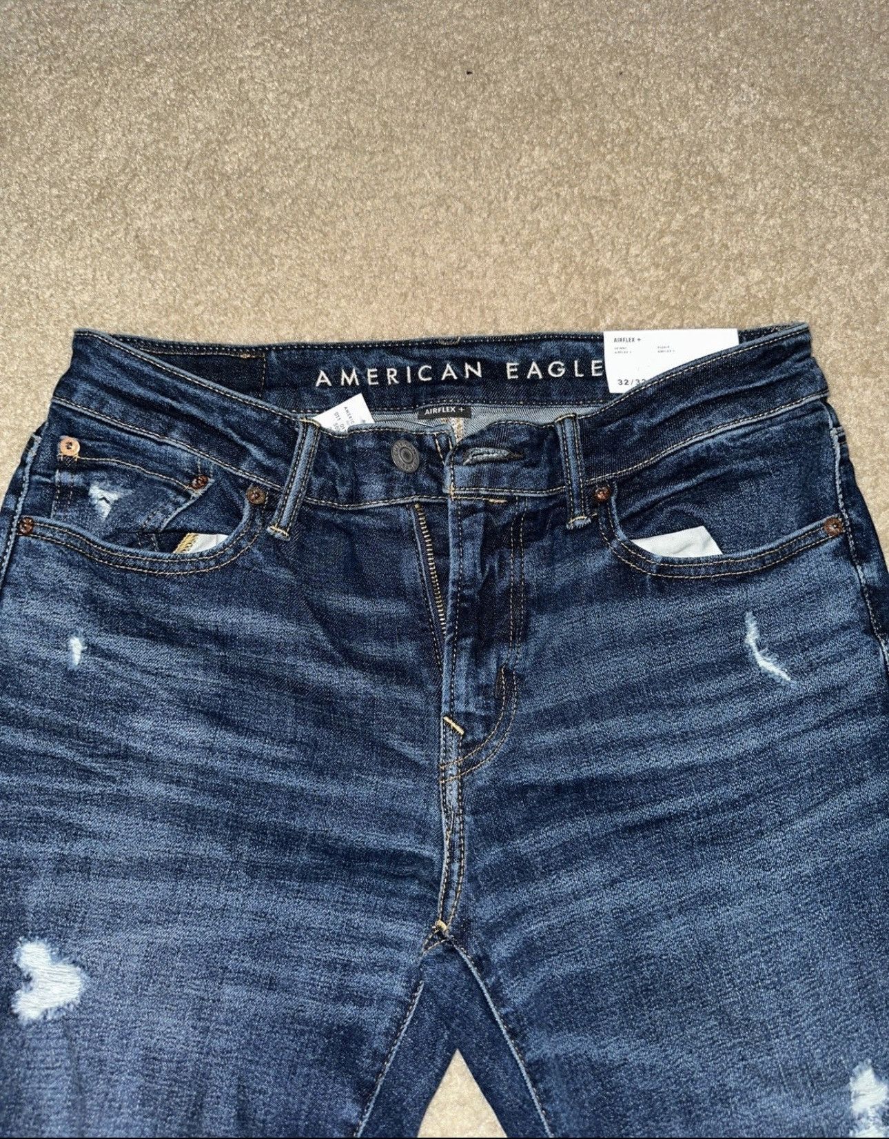 American Eagle Outfitters American Eagle skinny Jeans Airflex+ Size US 32 / EU 48 - 2 Thumbnail