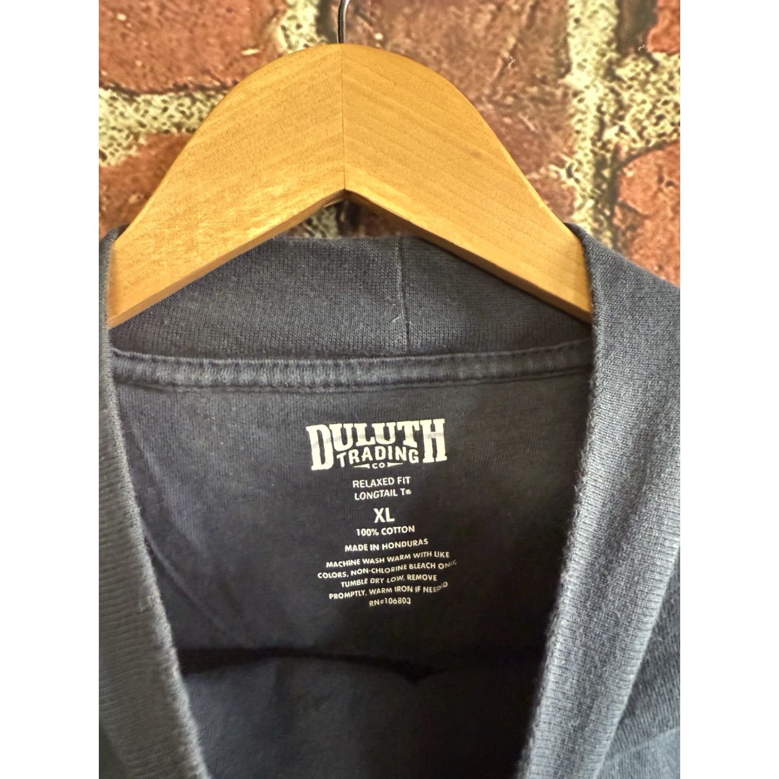 CO Duluth Trading Co Mens Blue Long Sleeve Shirt Relaxed Fit Size XL Tall Button-Up Size US XL / EU 56 / 4 - 3 Thumbnail