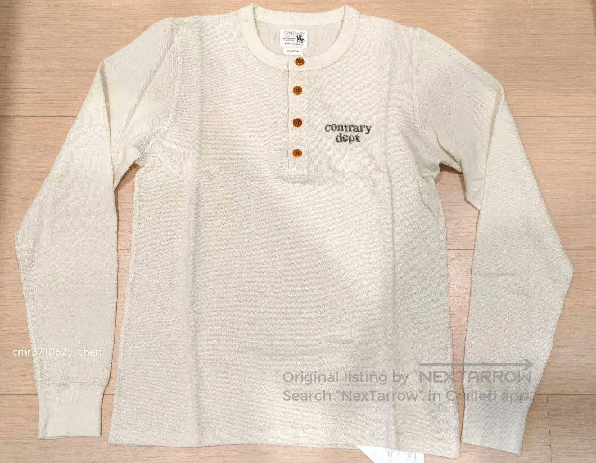 Visvim VISVIM Contrary Dept Ribs Henley. Size US M / EU 48-50 / 2 - 1 Thumbnail