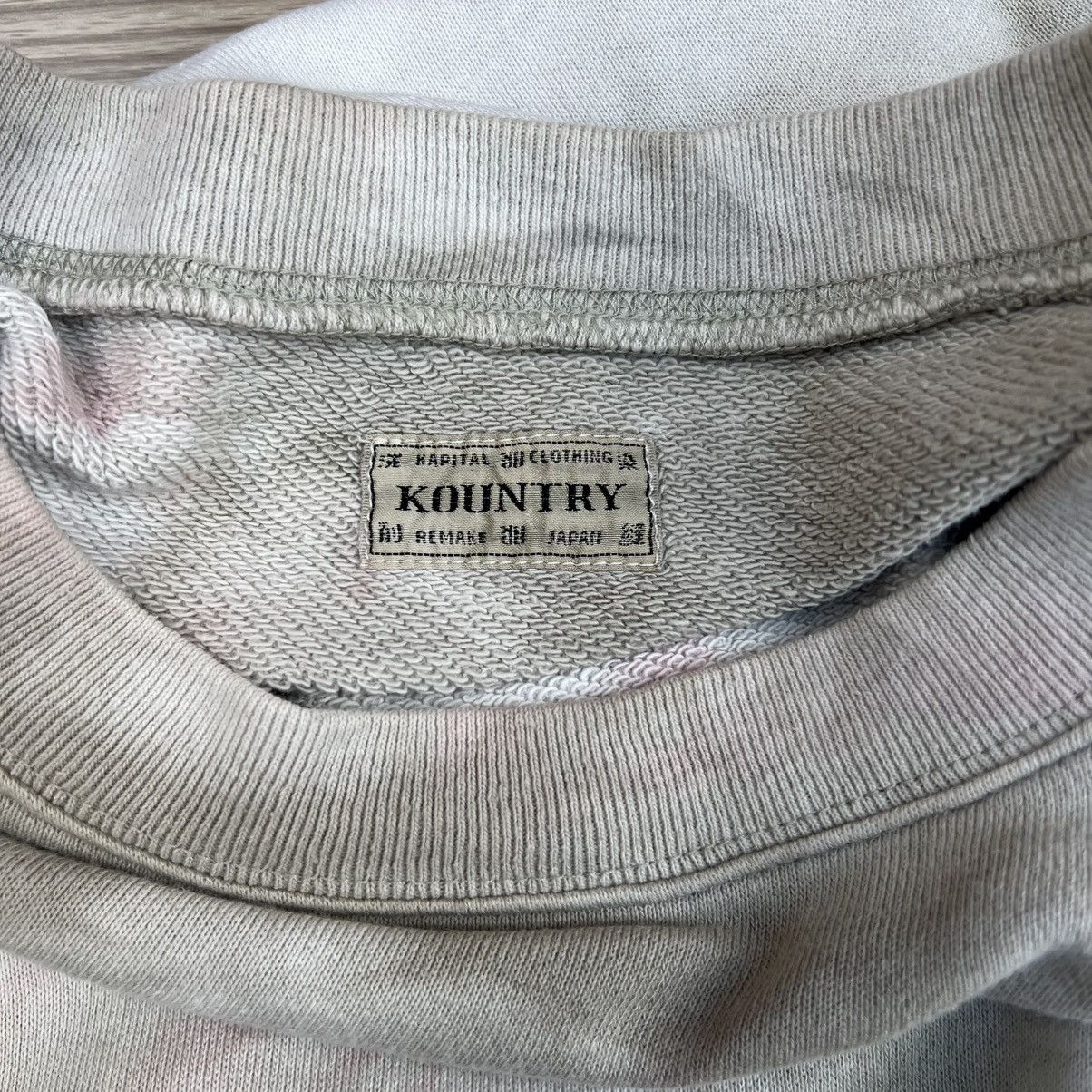 Kapital Kapital Kountry Tie-Dye Smiley Face Crewneck Size US M / EU 48-50 / 2 - 9 Thumbnail