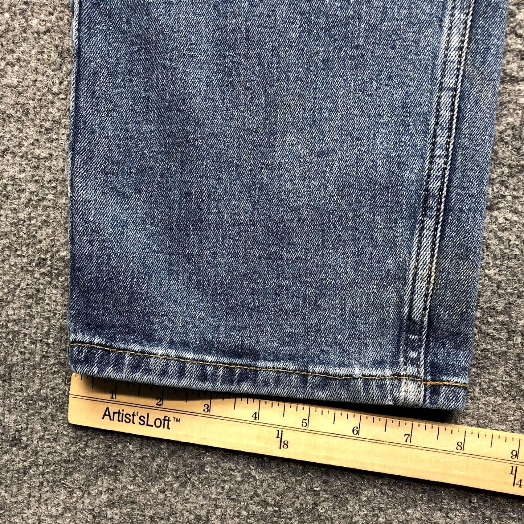 Levi's Levi's Jeans Mens 38x29 Blue Medium Wash Straight Leg Denim Regular Fit Pants Size US 38 / EU 54 - 4 Thumbnail