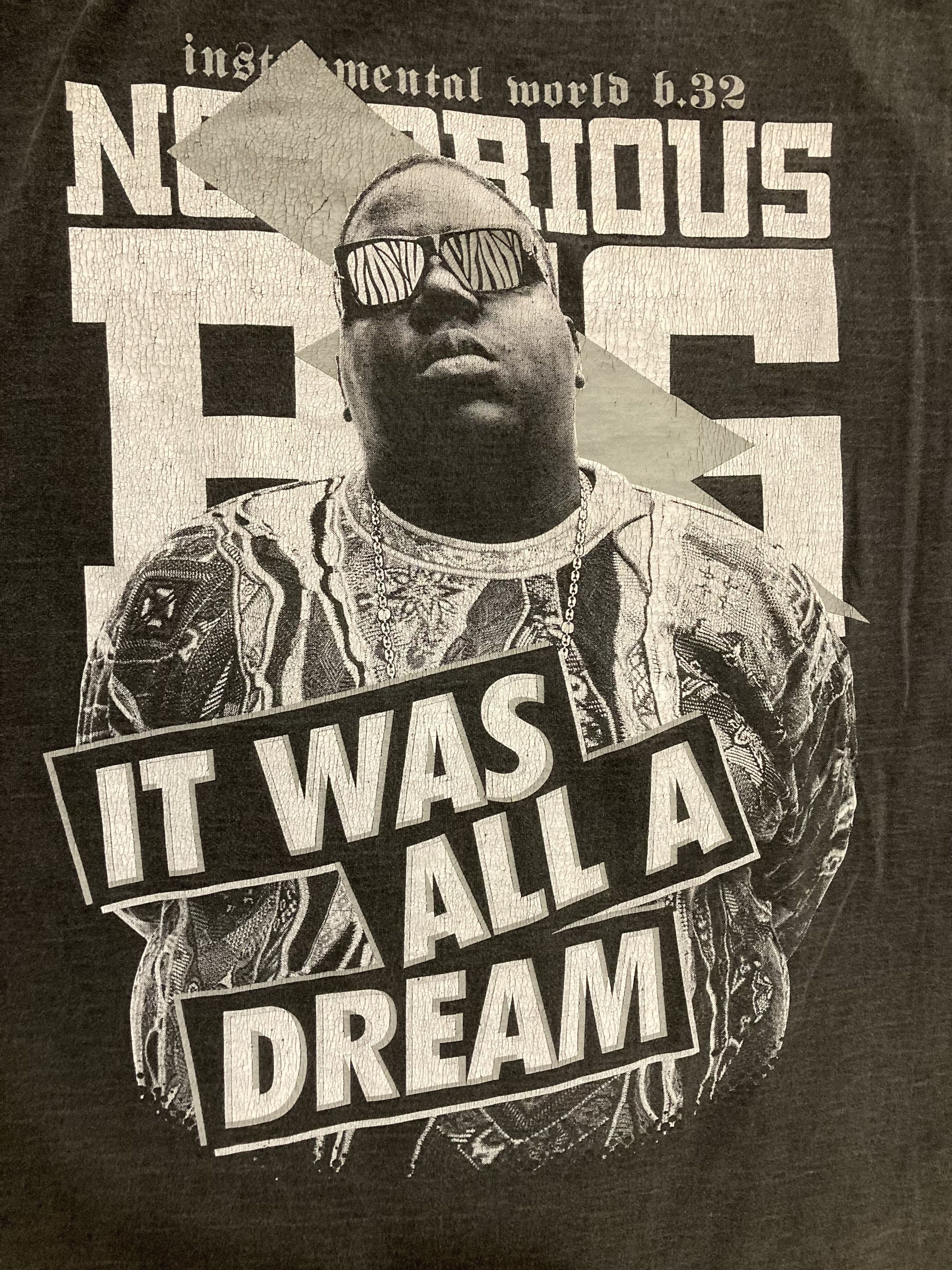 Rap Tees Vintage Notorious B.I.G T-shirt “It Was All A Dream” Size US L / EU 52-54 / 3 - 6 Thumbnail