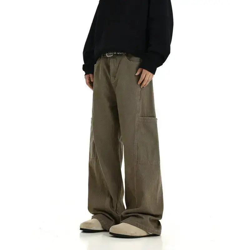 Japanese Brand Retro loose high street pocket jeans Size US 32 / EU 48 - 4 Thumbnail