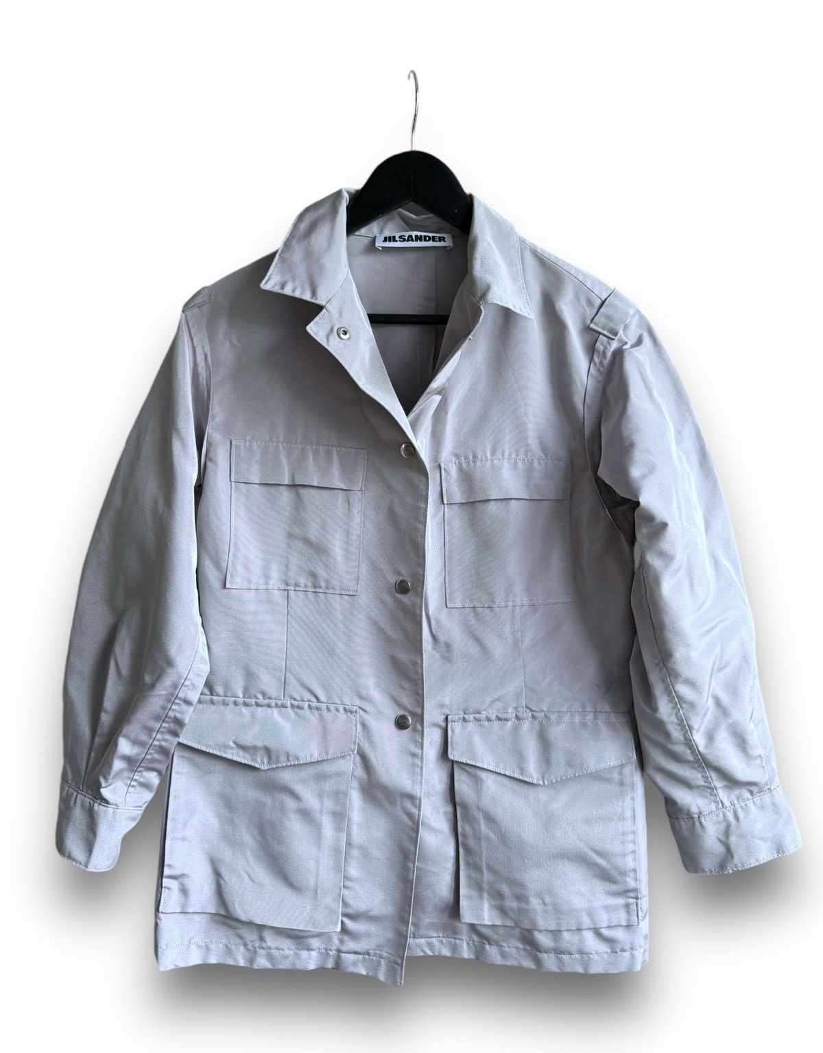 Vintage 90s JIL Sander Buckled TrenchCoat Made In Germany
