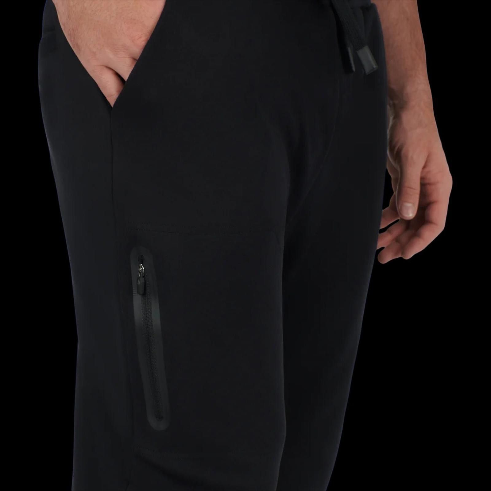 Ski-Doo Ski-Doo BC Series BRP Men's Black Fleece Jogger Pants Small Size US 30 / EU 46 - 2 Thumbnail