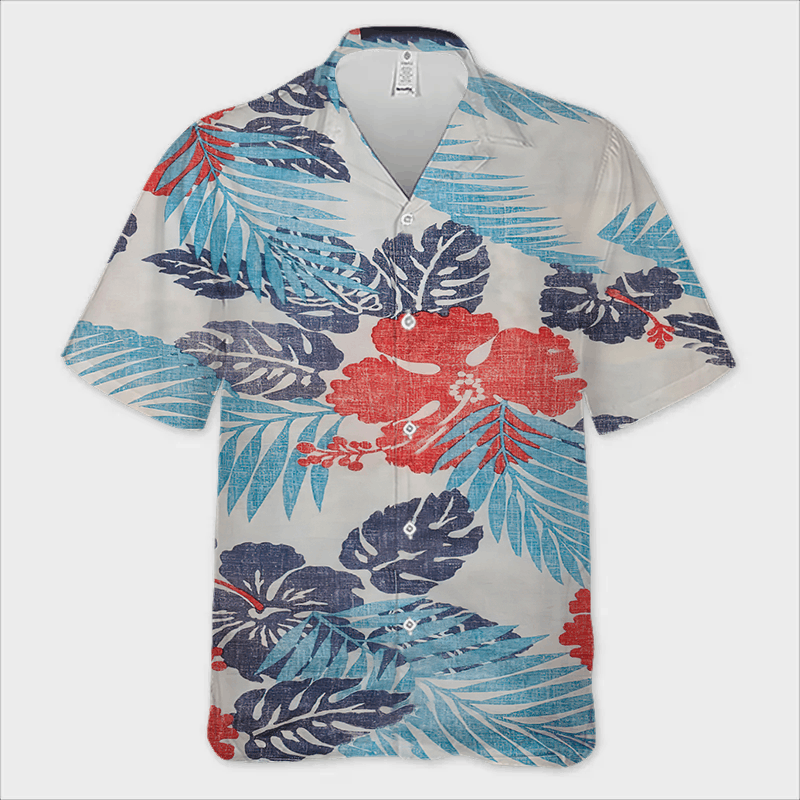 The Unbranded Brand × Vintage Batista Ibiscus Shirt Men – Luxury Floral Button-Up Size US M / EU 48-50 / 2 - 3 Thumbnail
