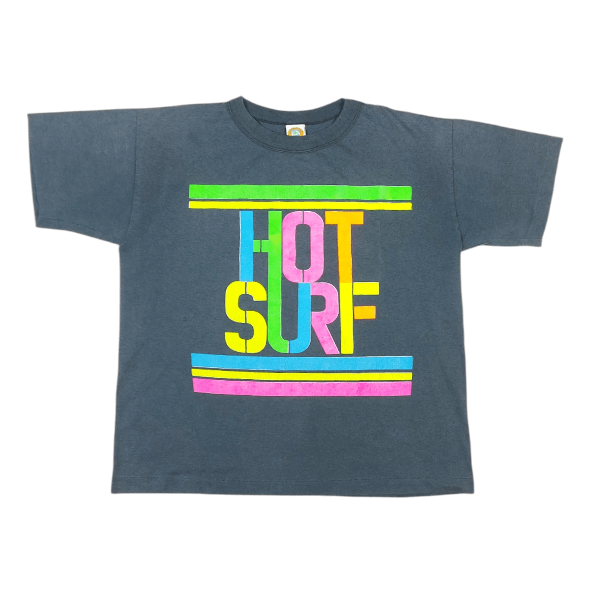 Vintage Vintage 80s Hot Surf USA Single-Stitch TEE Size XL / US 12-14 / IT 48-50 - 1 Thumbnail
