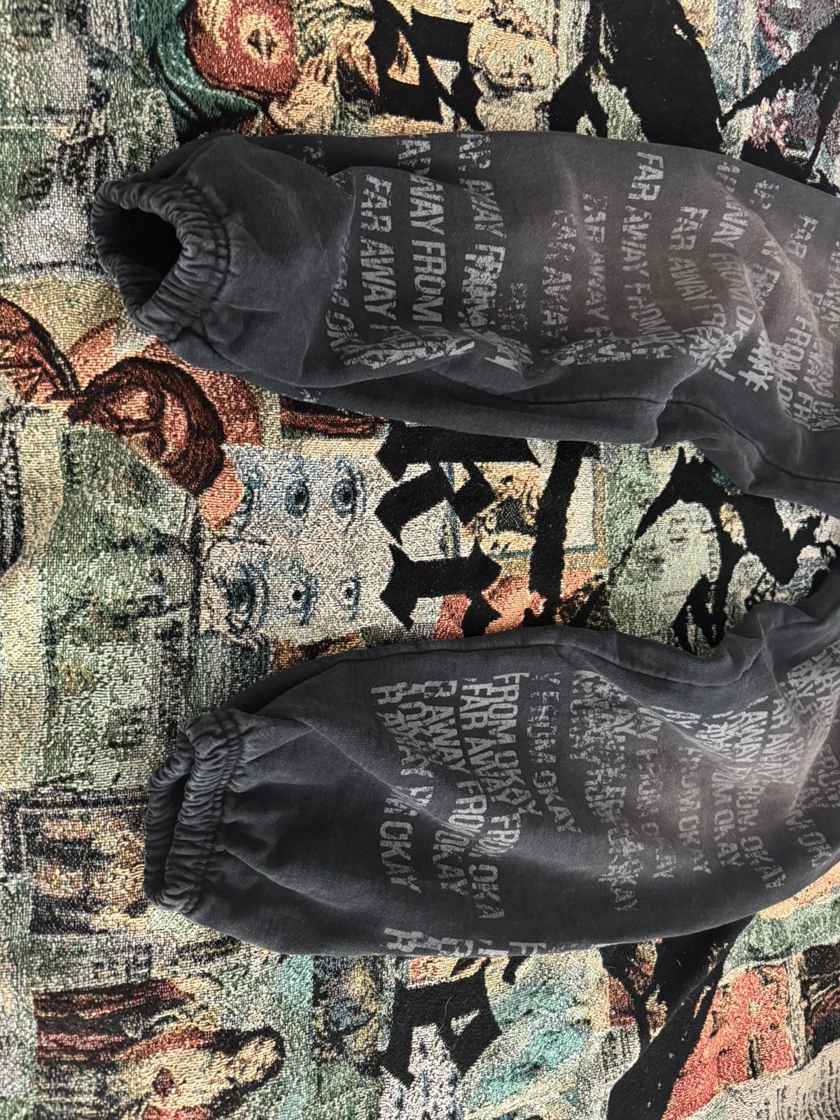 G59 Records × STAFF WORKFORCE sin krewe chetta far away from ok sweatpants distressed ftp Size US 34 / EU 50 - 7 Thumbnail