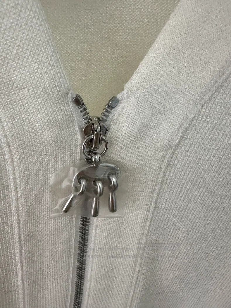 Hermes Hermes Zip-Up Long Sleeve Knit Cardigan Size XS / US 0-2 / IT 36-38 - 2 Thumbnail