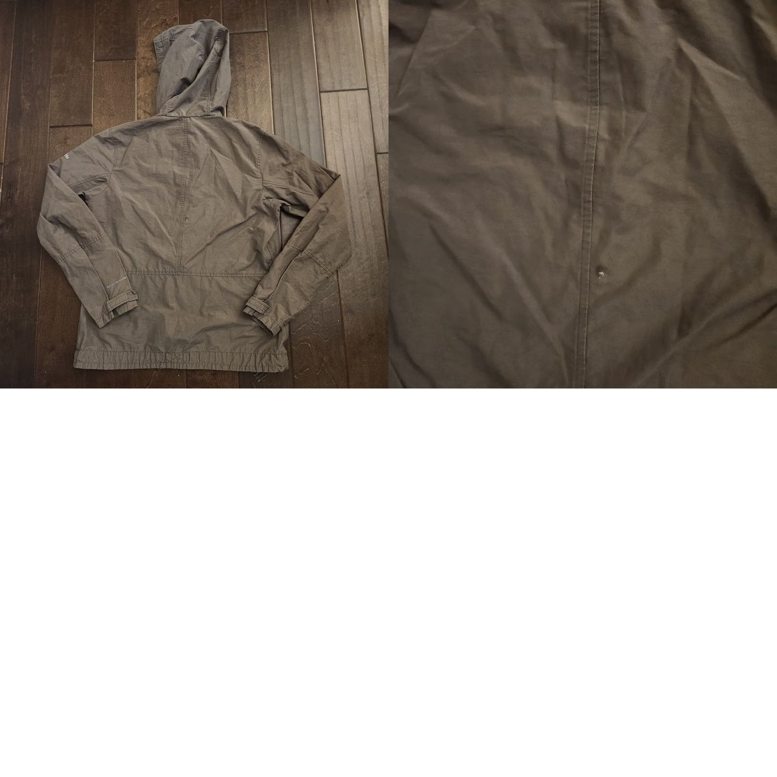 Vintage Columbia Women’s Hooded Jacket Brown Full Zip Windbreaker M Size M / US 6-8 / IT 42-44 - 11 Thumbnail