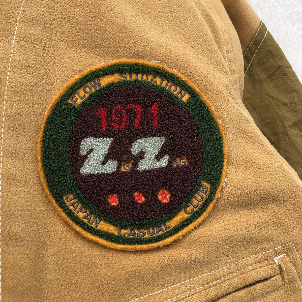 Japanese Brand Vintage Zig Zag Japan Casual Club Bomber Jacket Size US M / EU 48-50 / 2 - 17 Thumbnail