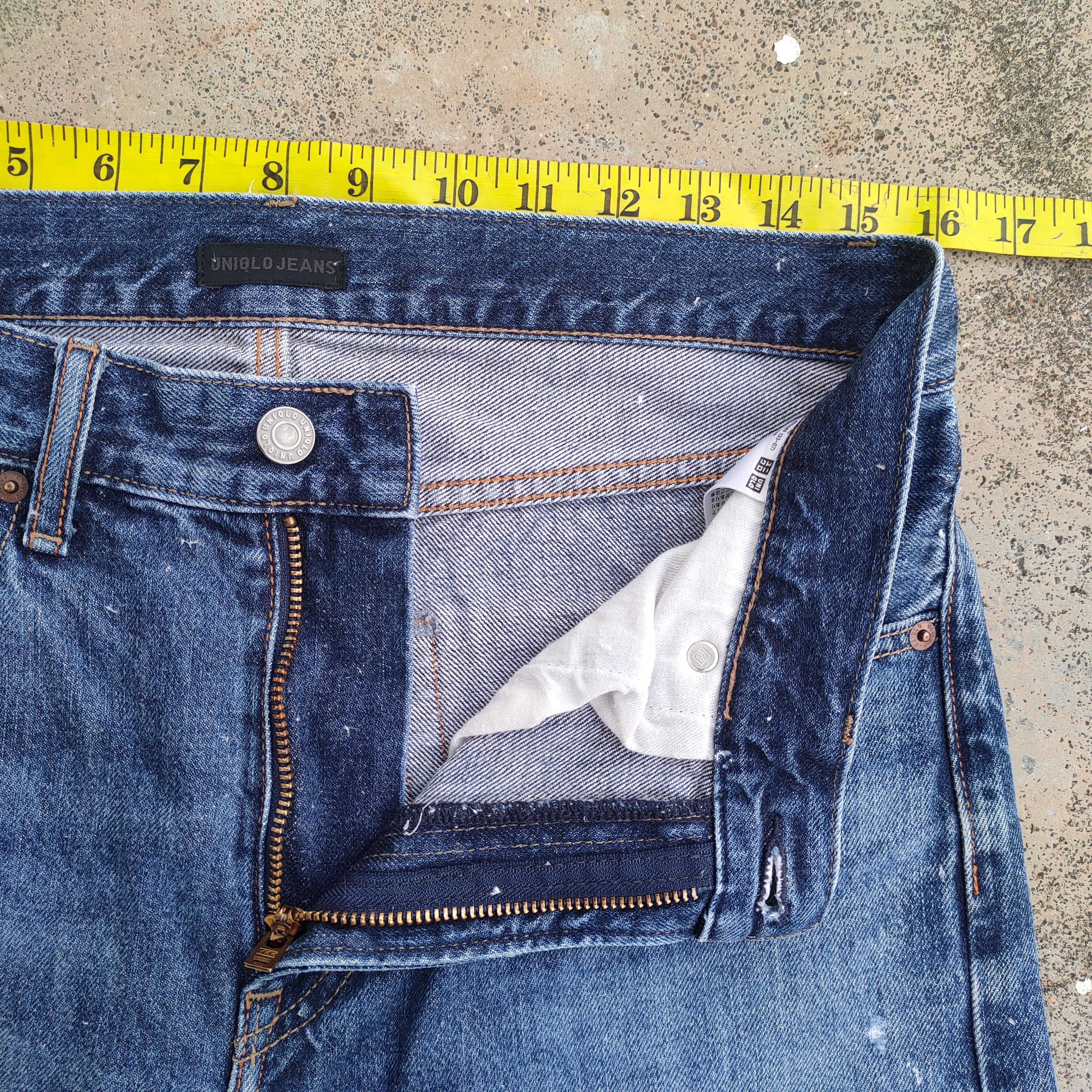 Japanese Brand VINTAGE JAPANESE FADED DENIM JEANS PANTS Size US 32 / EU 48 - 6 Thumbnail