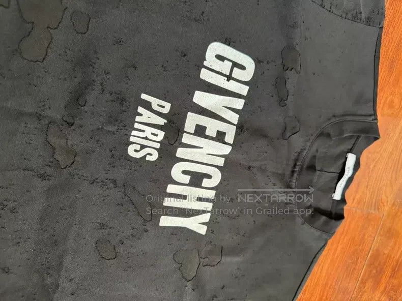 Givenchy Givenchy Distressed T-shirt Size US XXS / EU 40 - 4 Thumbnail