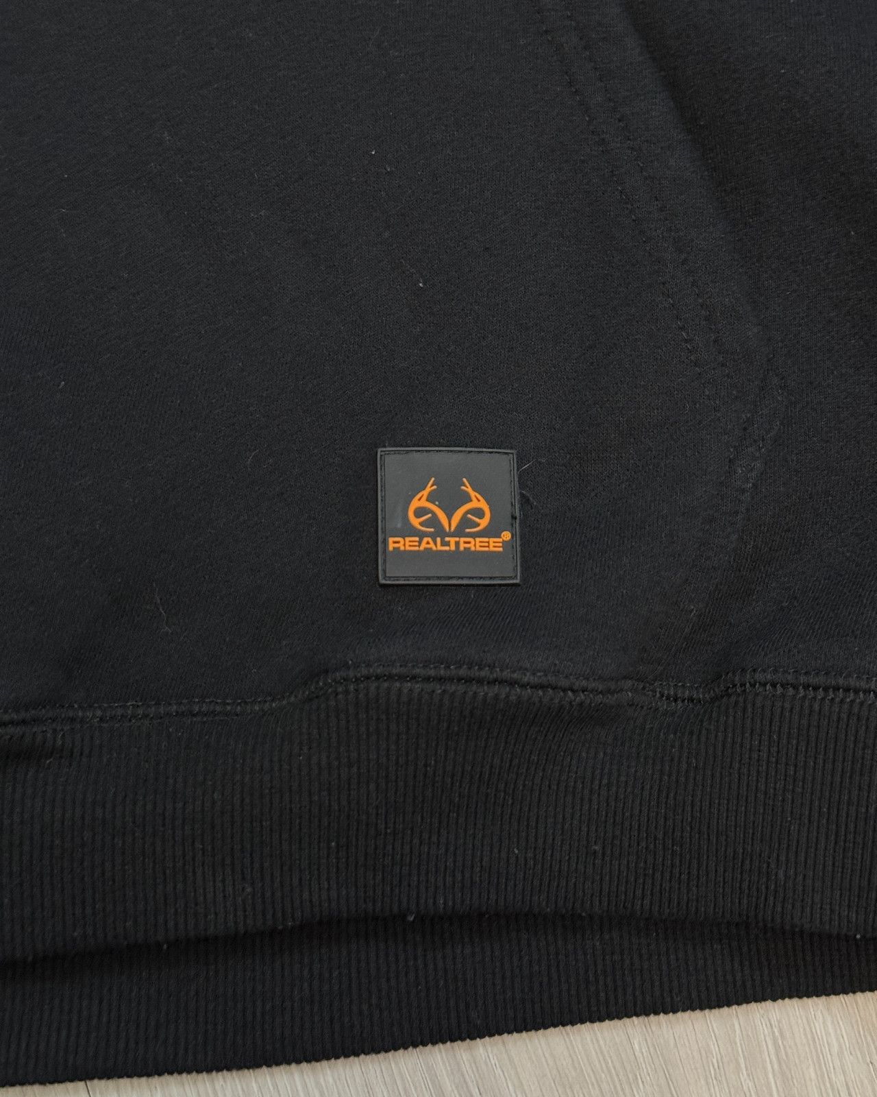 Realtree RealTree Camo Logo Men's Black Hoodie Sweatshirt - Size XL Size US XL / EU 56 / 4 - 4 Thumbnail