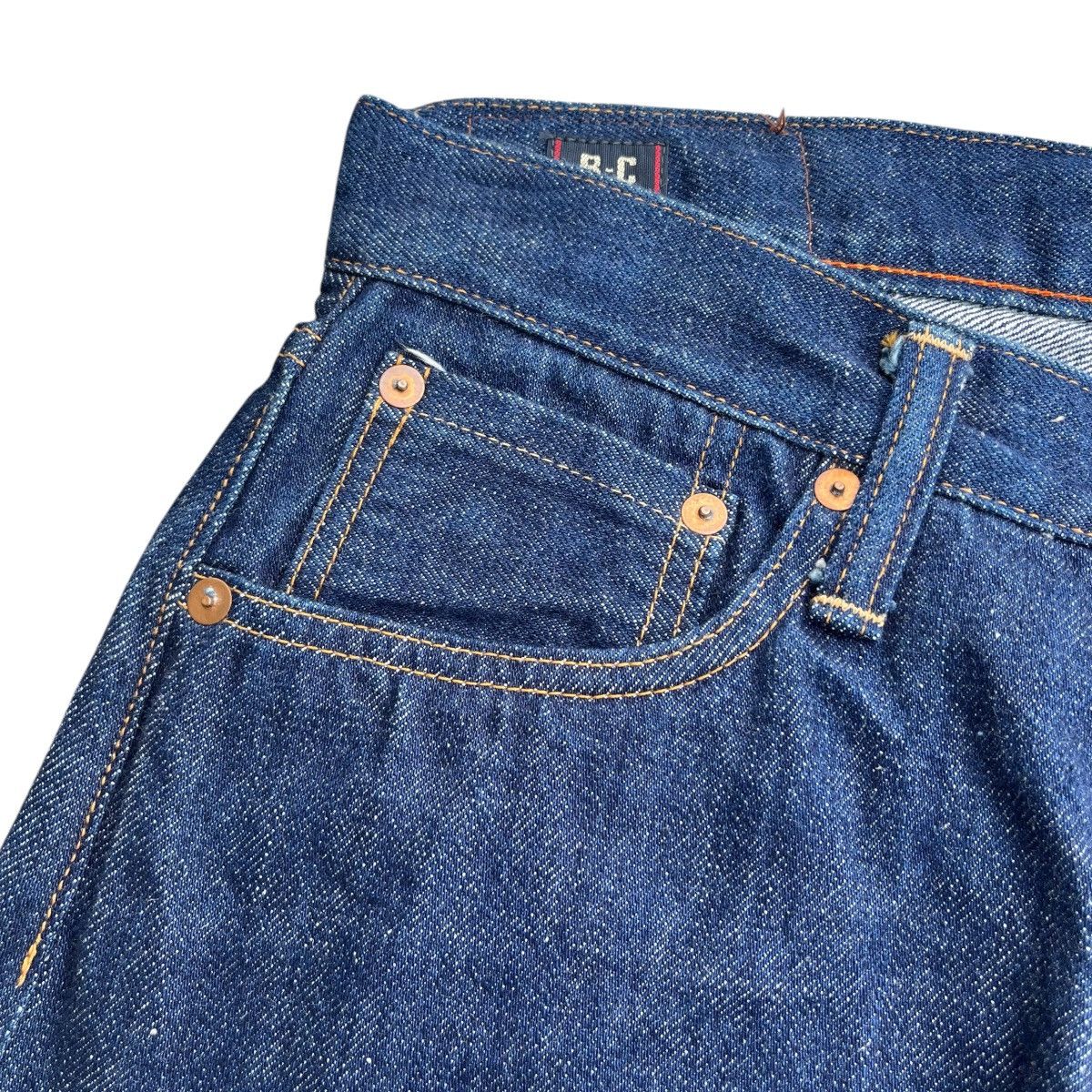 45rpm × Japanese Brand Vintage 45RPM Selvedge Red Line Indigo Denim Pants Size US 29 - 6 Thumbnail