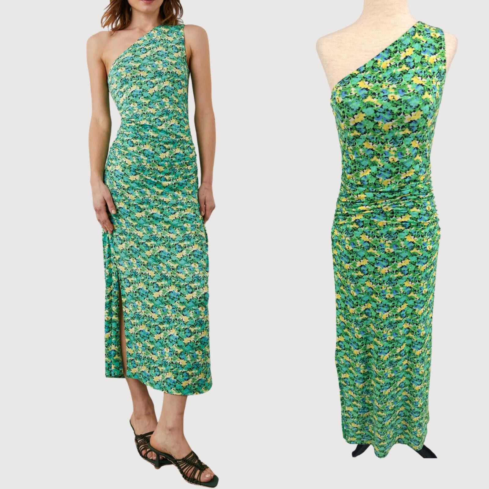Rails Rails McKayla One Shoulder Floral Midi Dress S Size S / US 4 / IT 40 - 1 Thumbnail