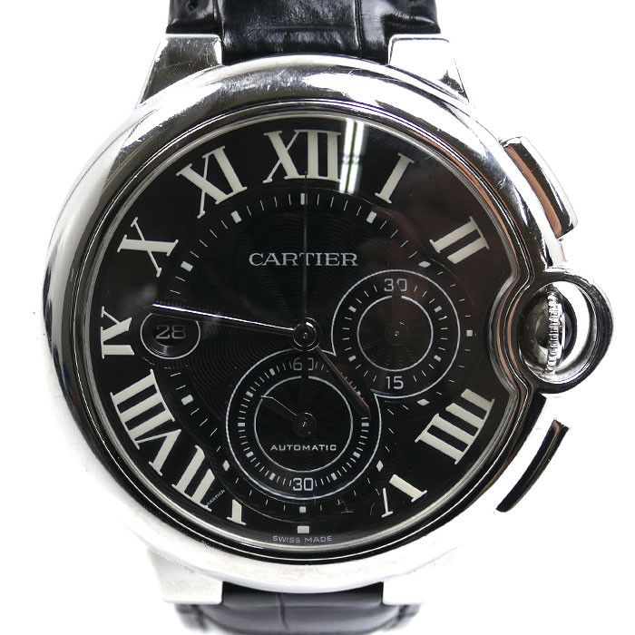 Cartier Cartier Cartier Ballon Bleu Automatic Chronograph Stainless Steel Mens Metal Automatic W6920052 DUTY FREE for USA Size ONE SIZE - 1 Thumbnail
